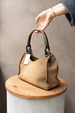 Gucci Wooden Handle Shoulder Bag