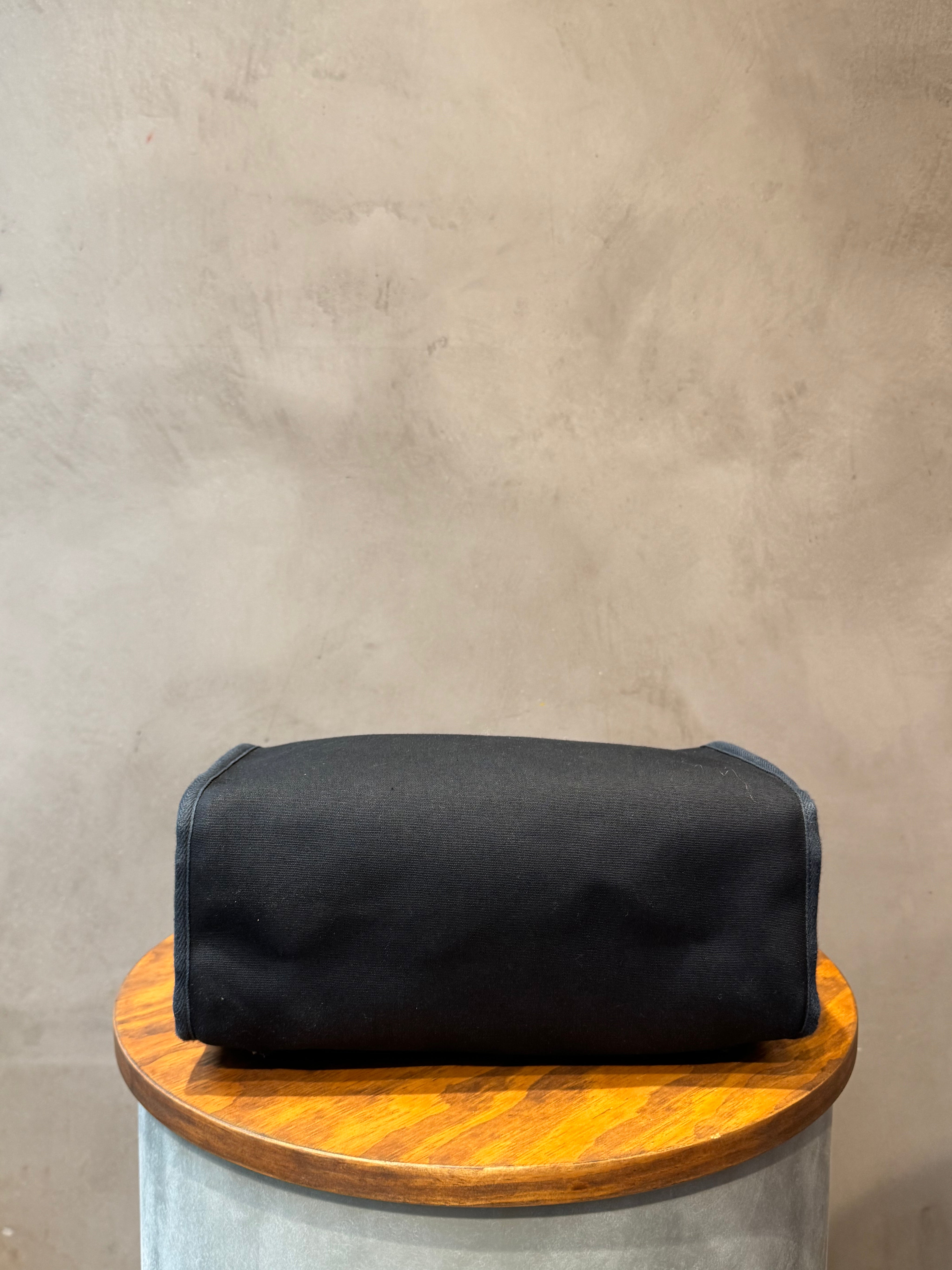 Hermès Black Herbag Backpack