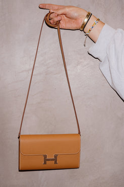 Hermès Constance To Go Bag Gold Epsom PHW