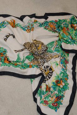 Hermès Jungle Love Giant Triangle Scarf