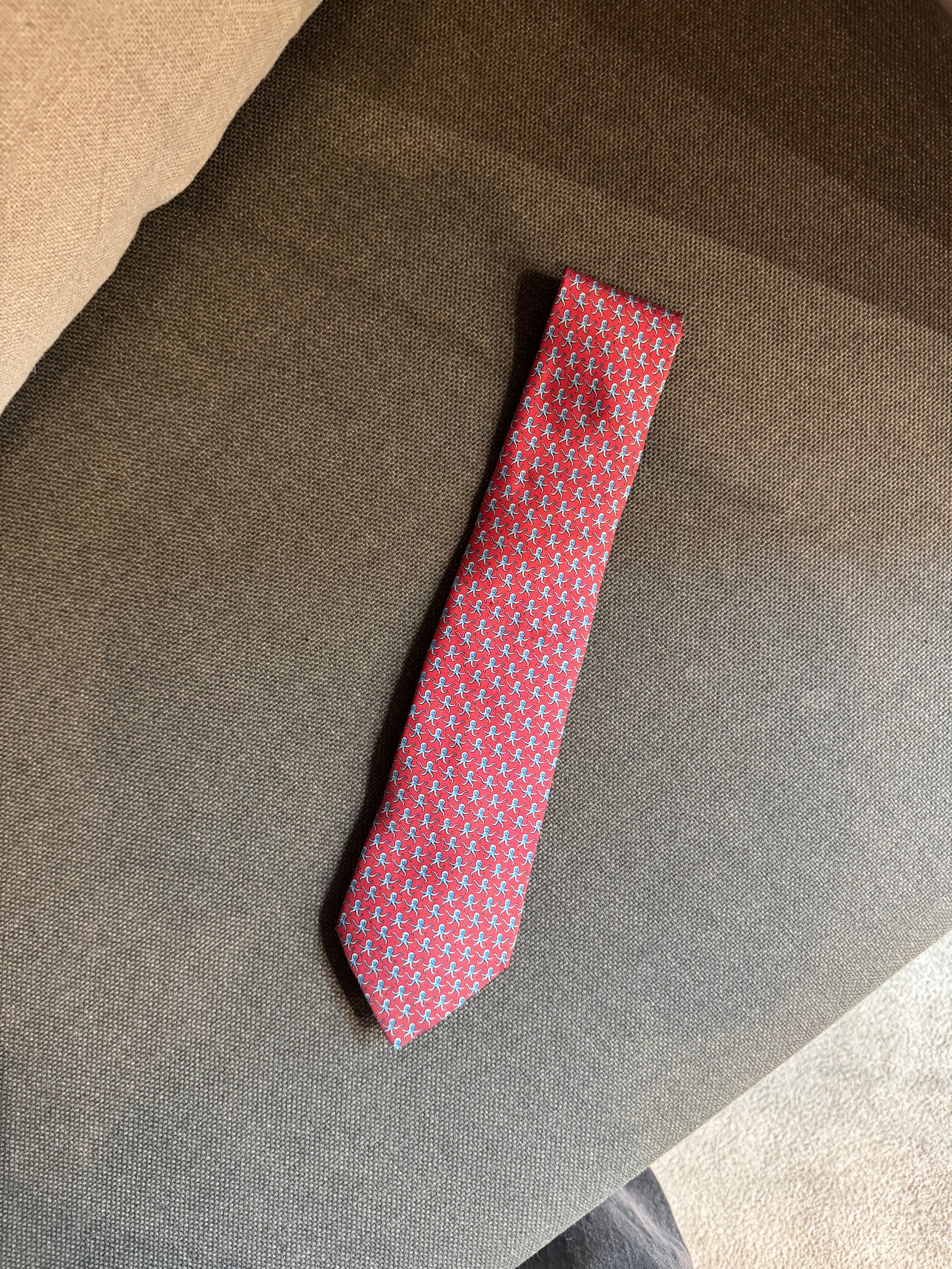Hermès Octopus Silk Tie