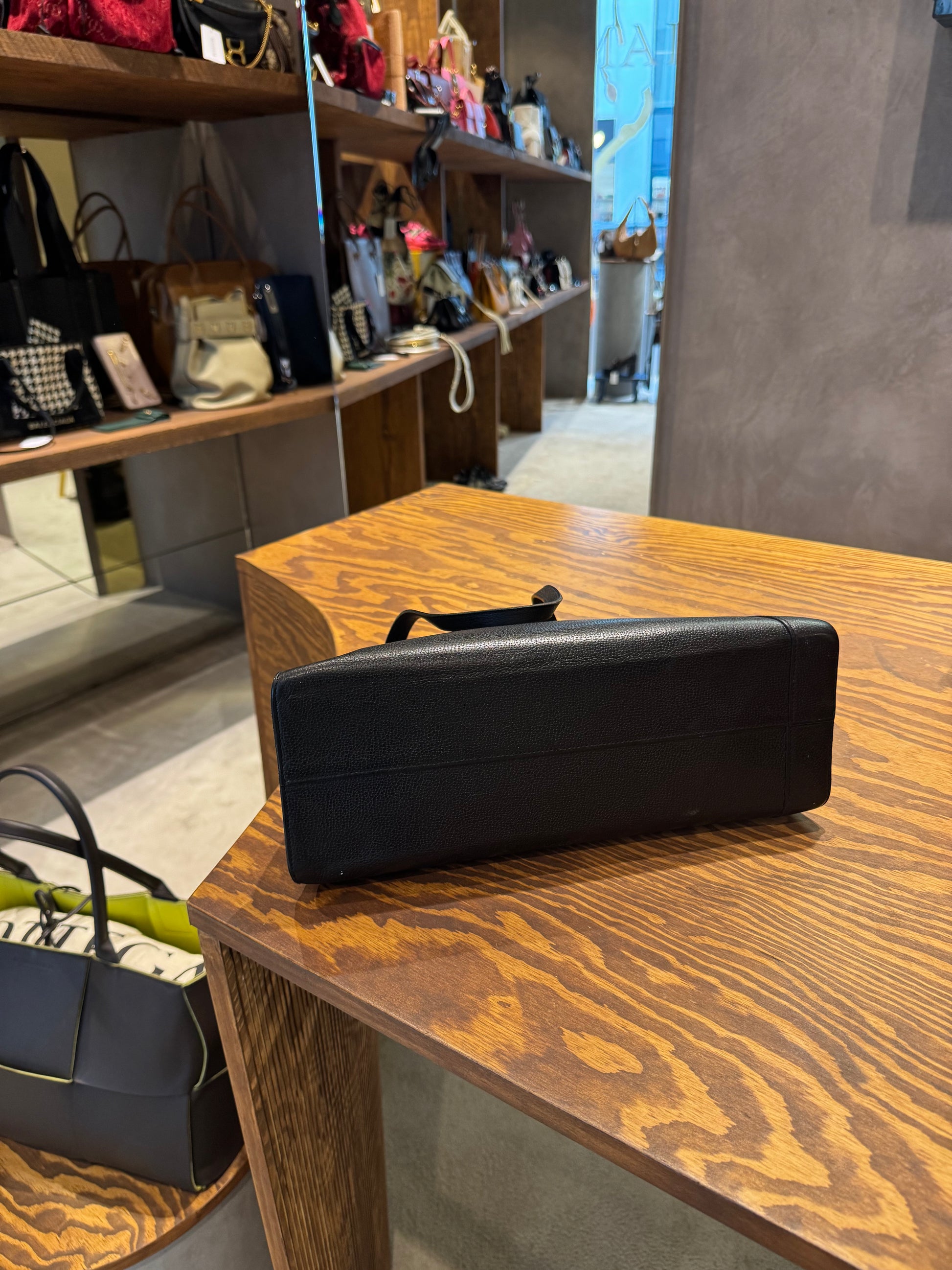 Delvaux Soupir Black Shoulder Bag