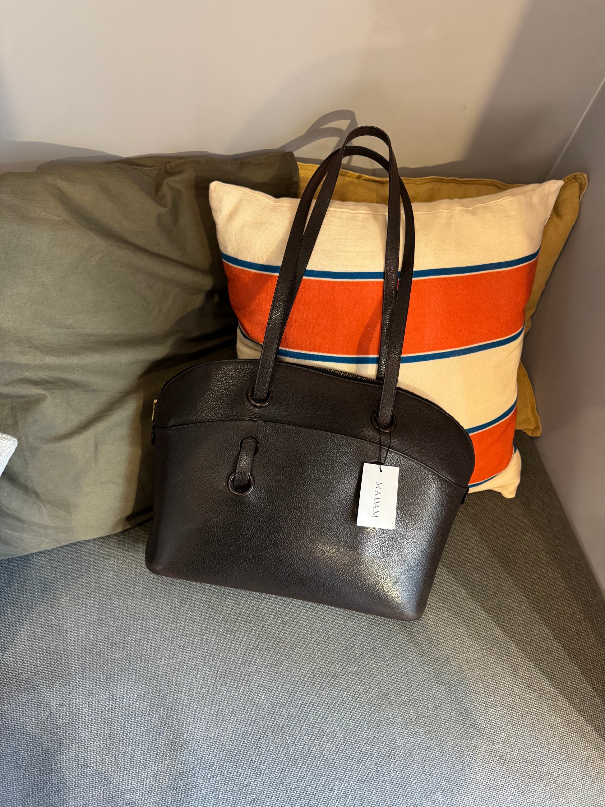 Delvaux Vintage Brown Shoulder Bag