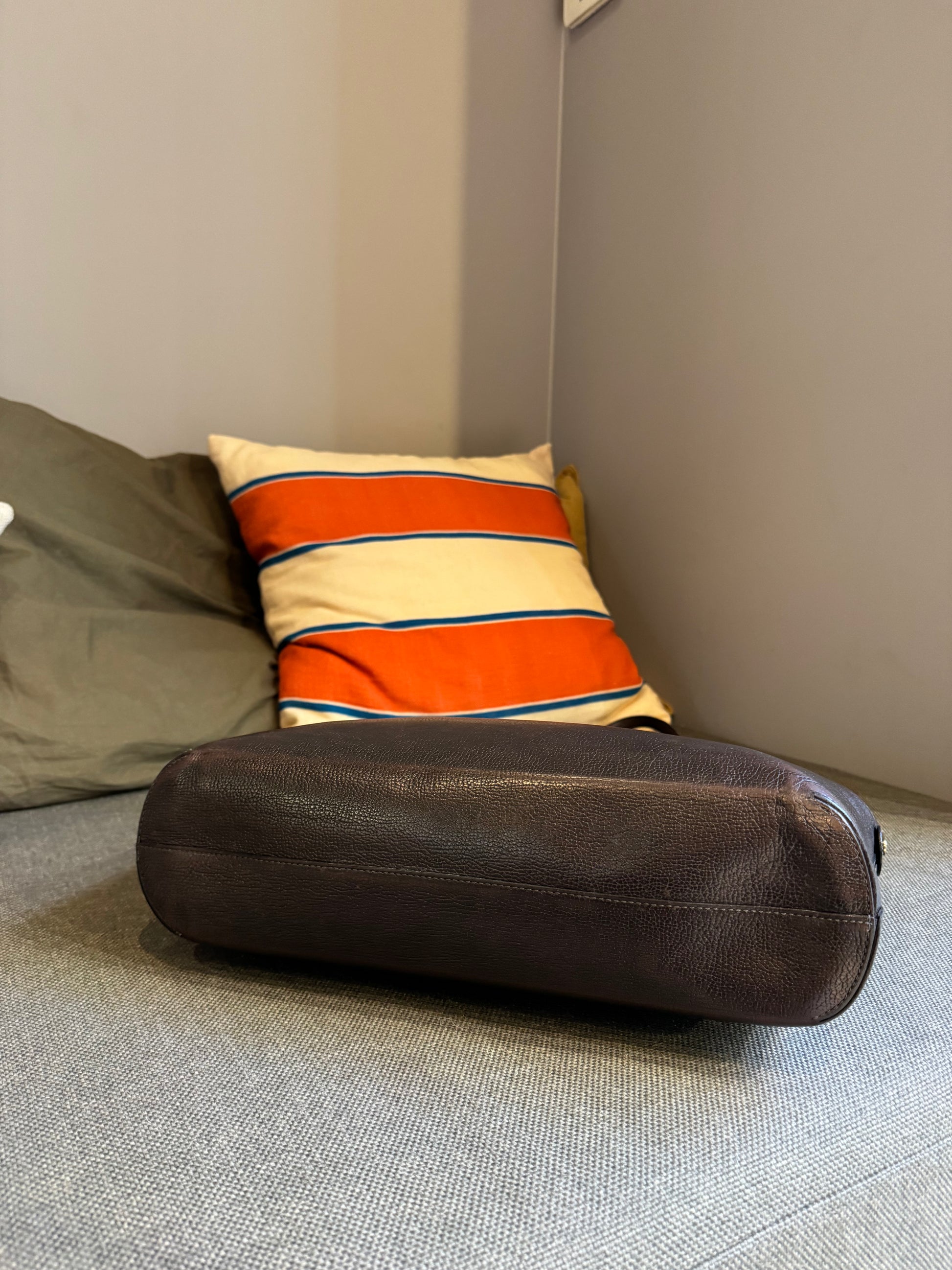 Delvaux Vintage Brown Shoulder Bag