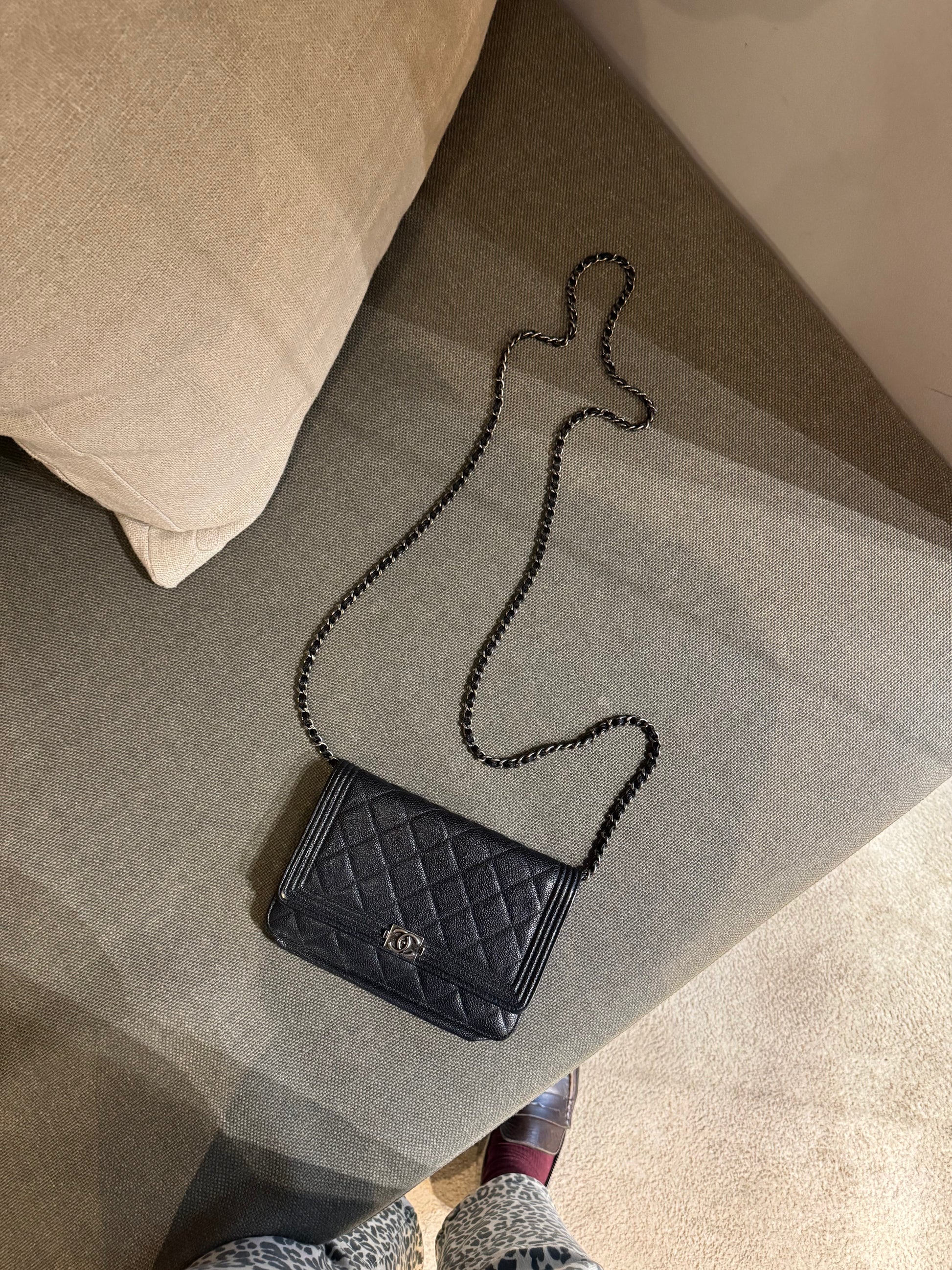 Chanel Boy Wallet On Chain