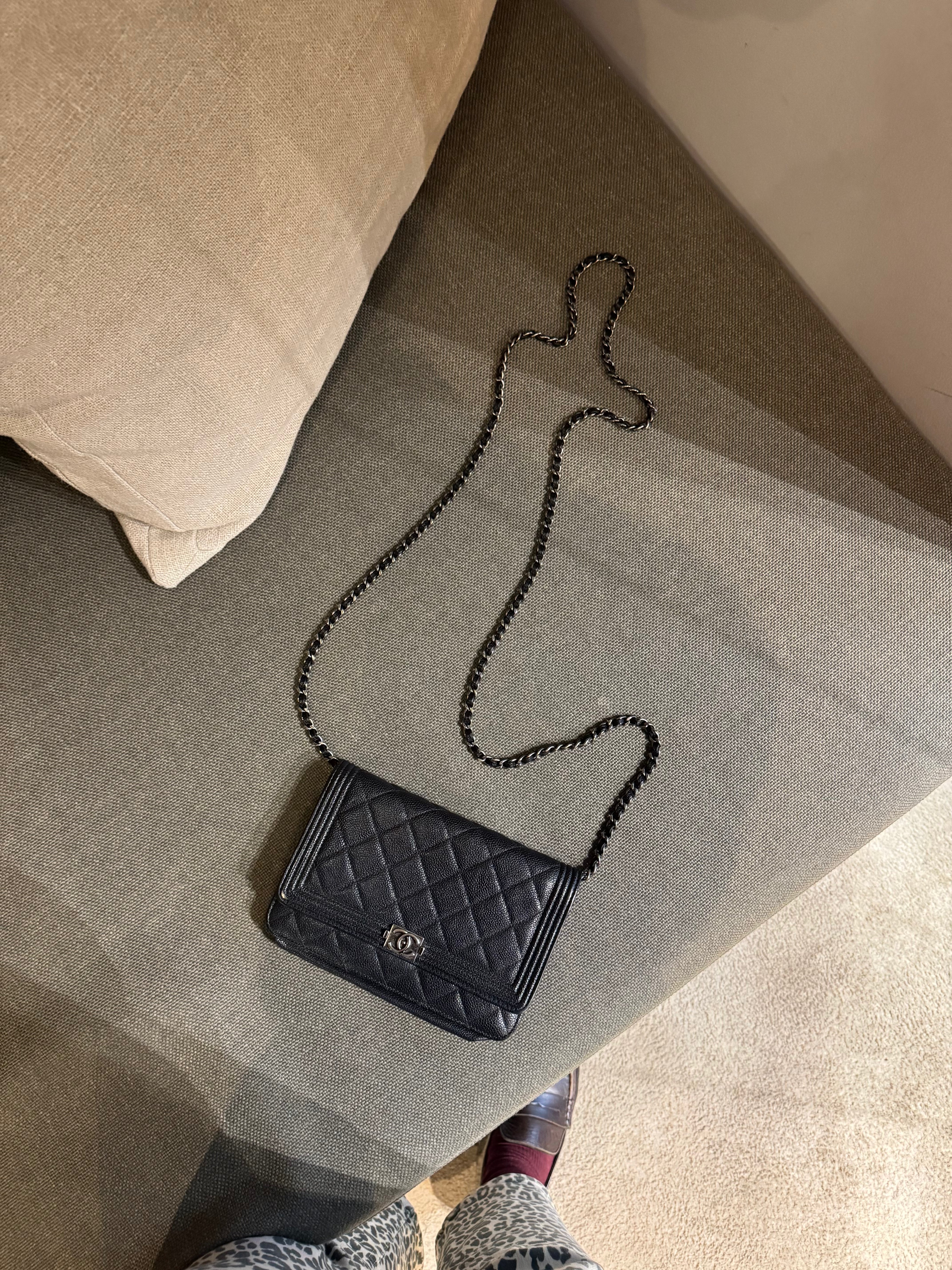 Chanel Boy Wallet On Chain