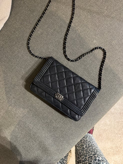 Chanel Boy Wallet On Chain