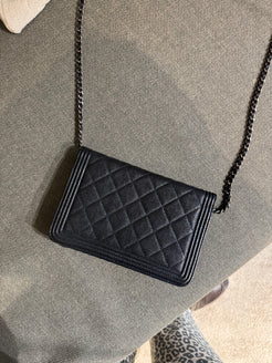 Chanel Boy Wallet On Chain