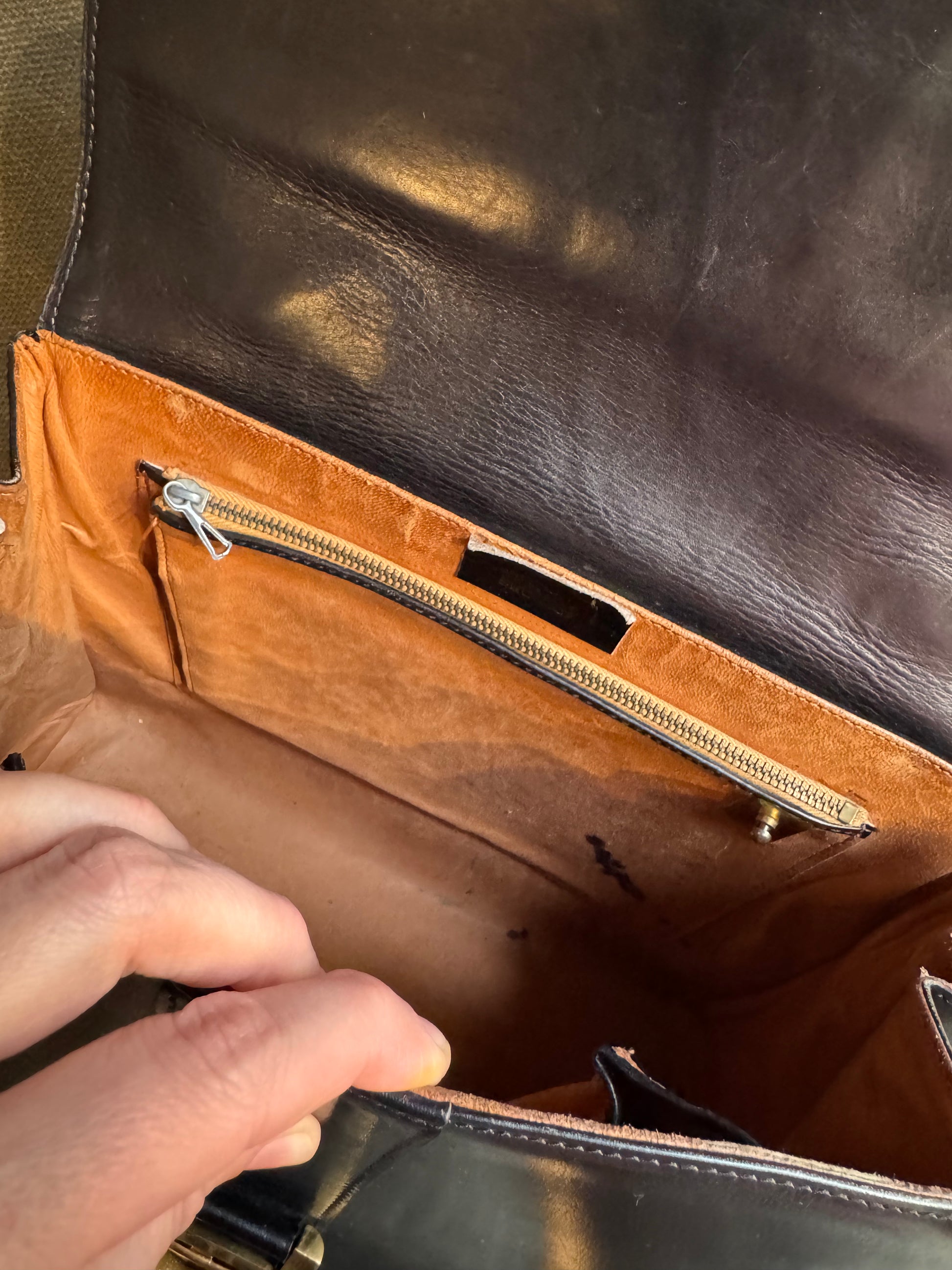 Delvaux Black Brillant MM Bag - Box Calf