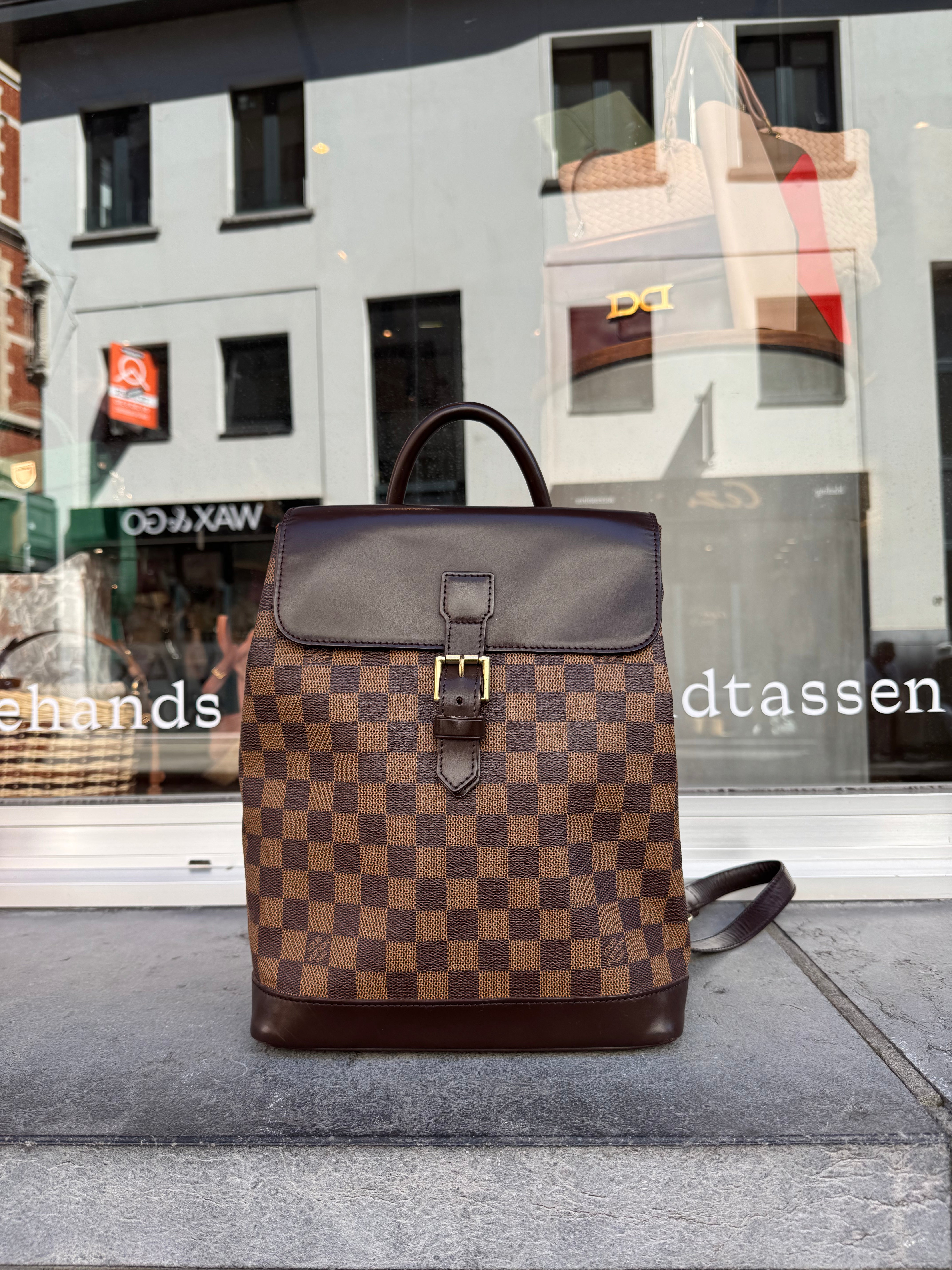 Louis Vuitton Soho Backpack – Damier Ebene
