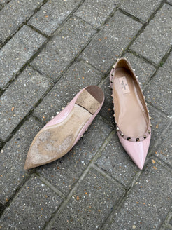Valentino Rockstud Ballerinas