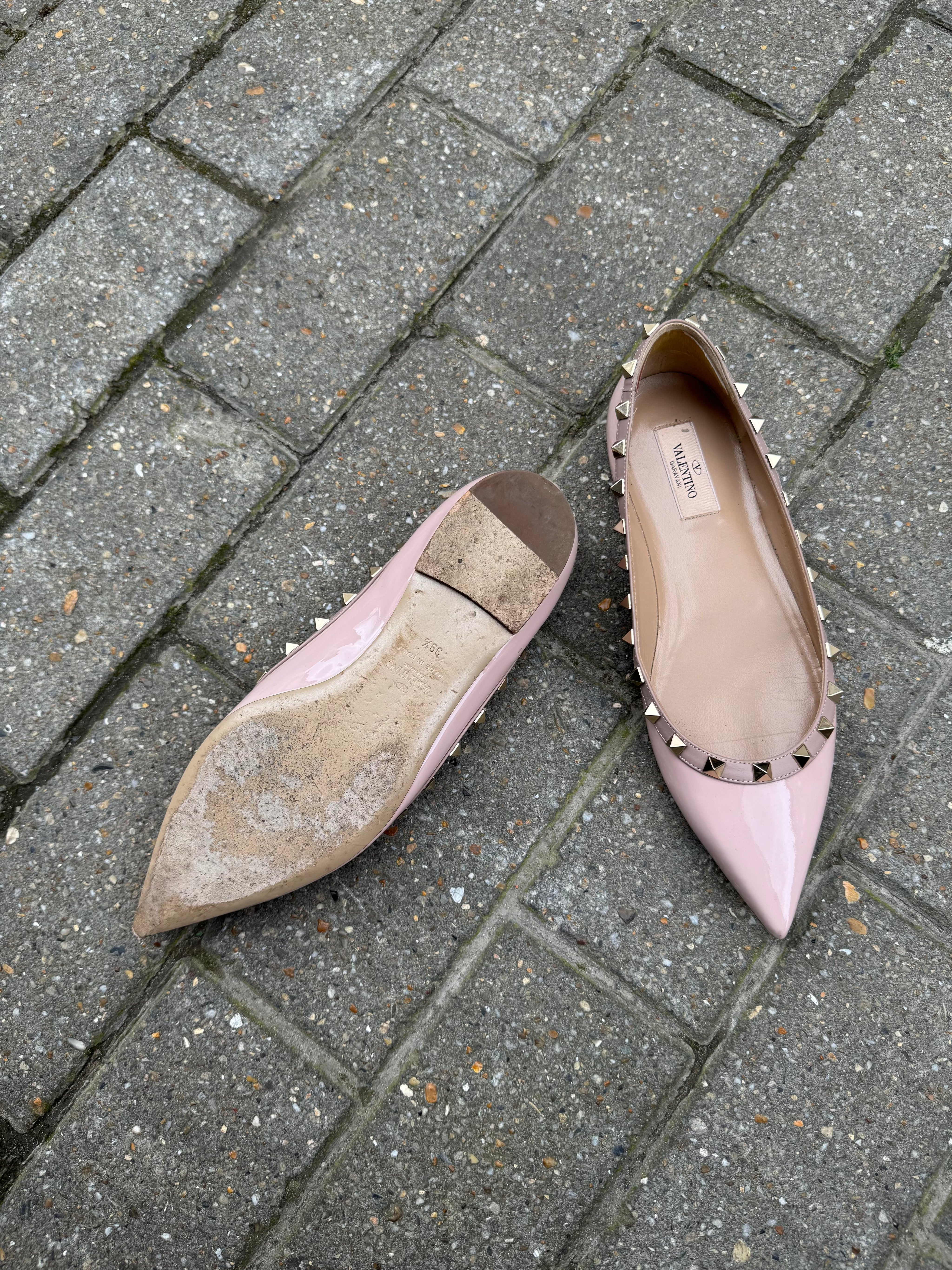 Valentino Rockstud Ballerinas