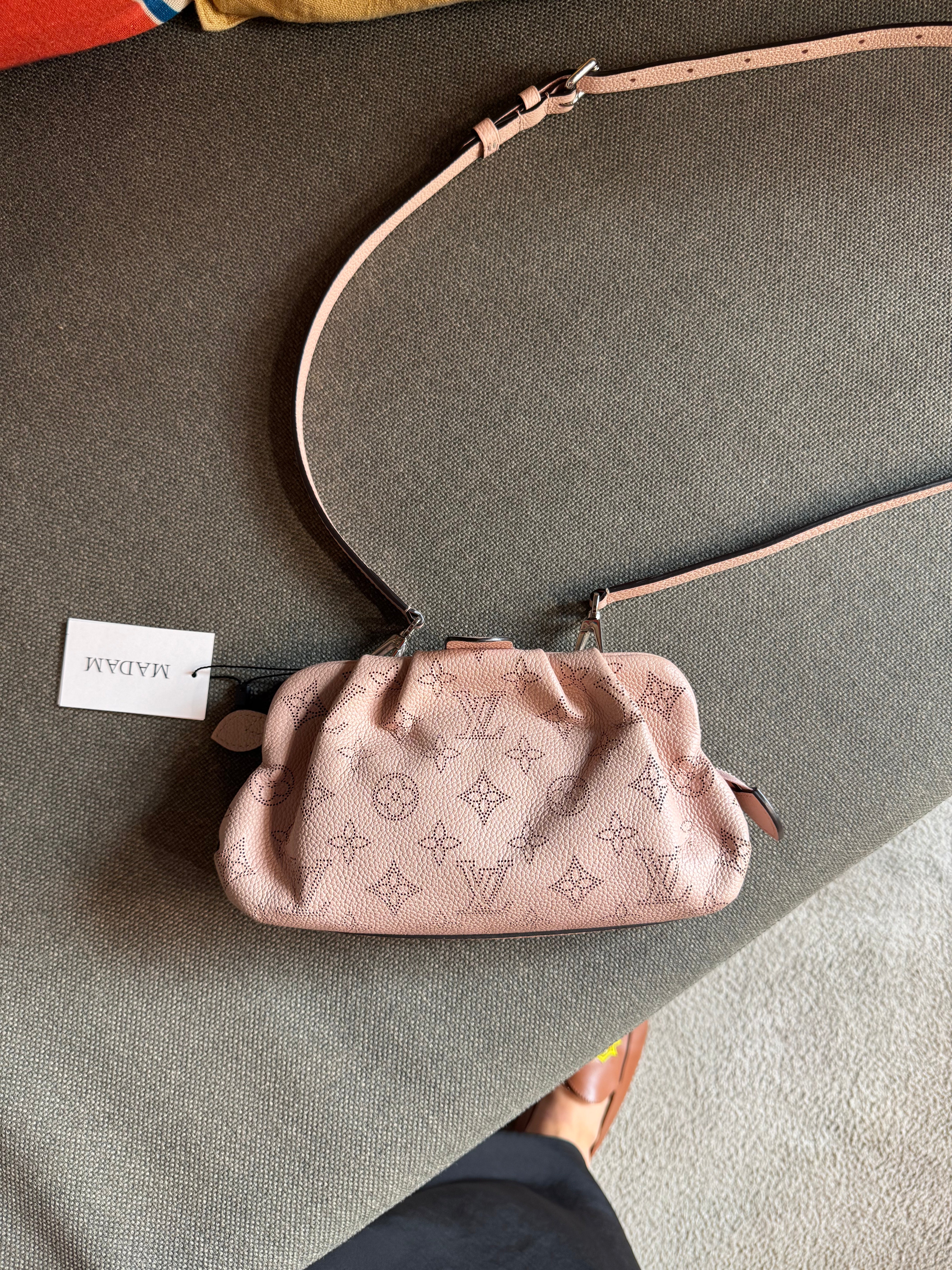 Louis Vuitton Monogram Mahina Scala Pouch Crossbody Bag