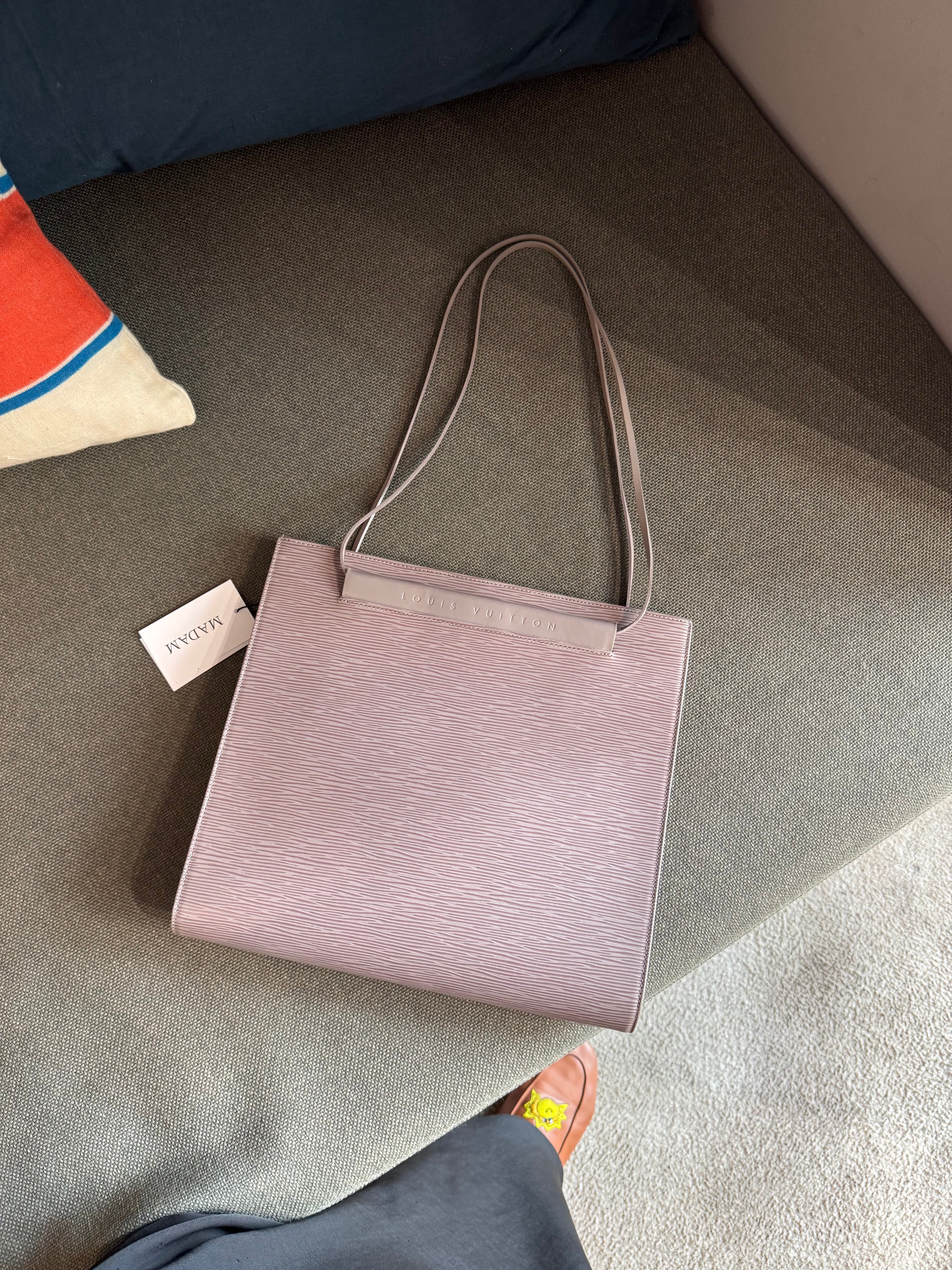 Louis Vuitton Saint Tropez Epi Bag Taupe