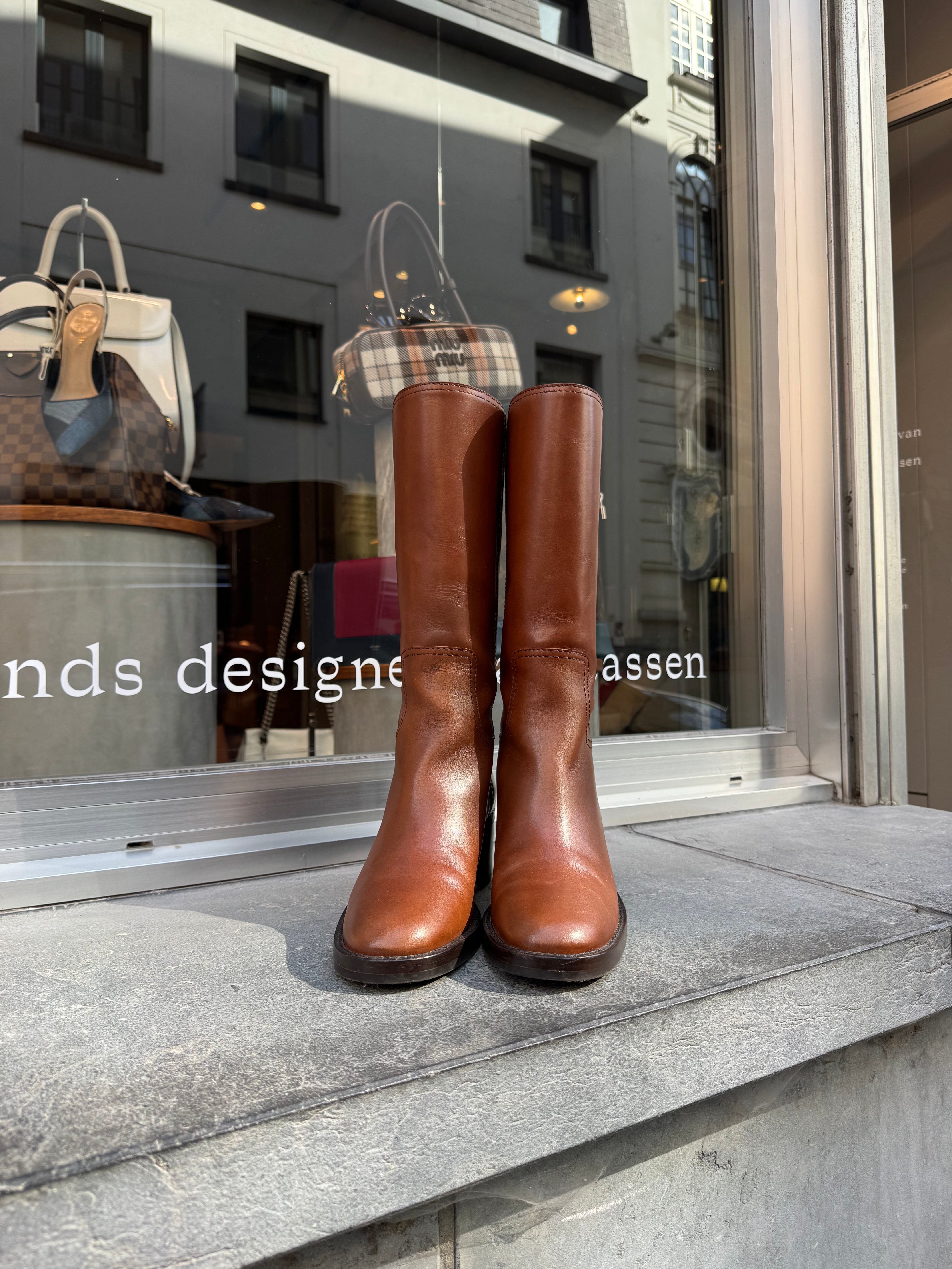 Gucci Leather Boots