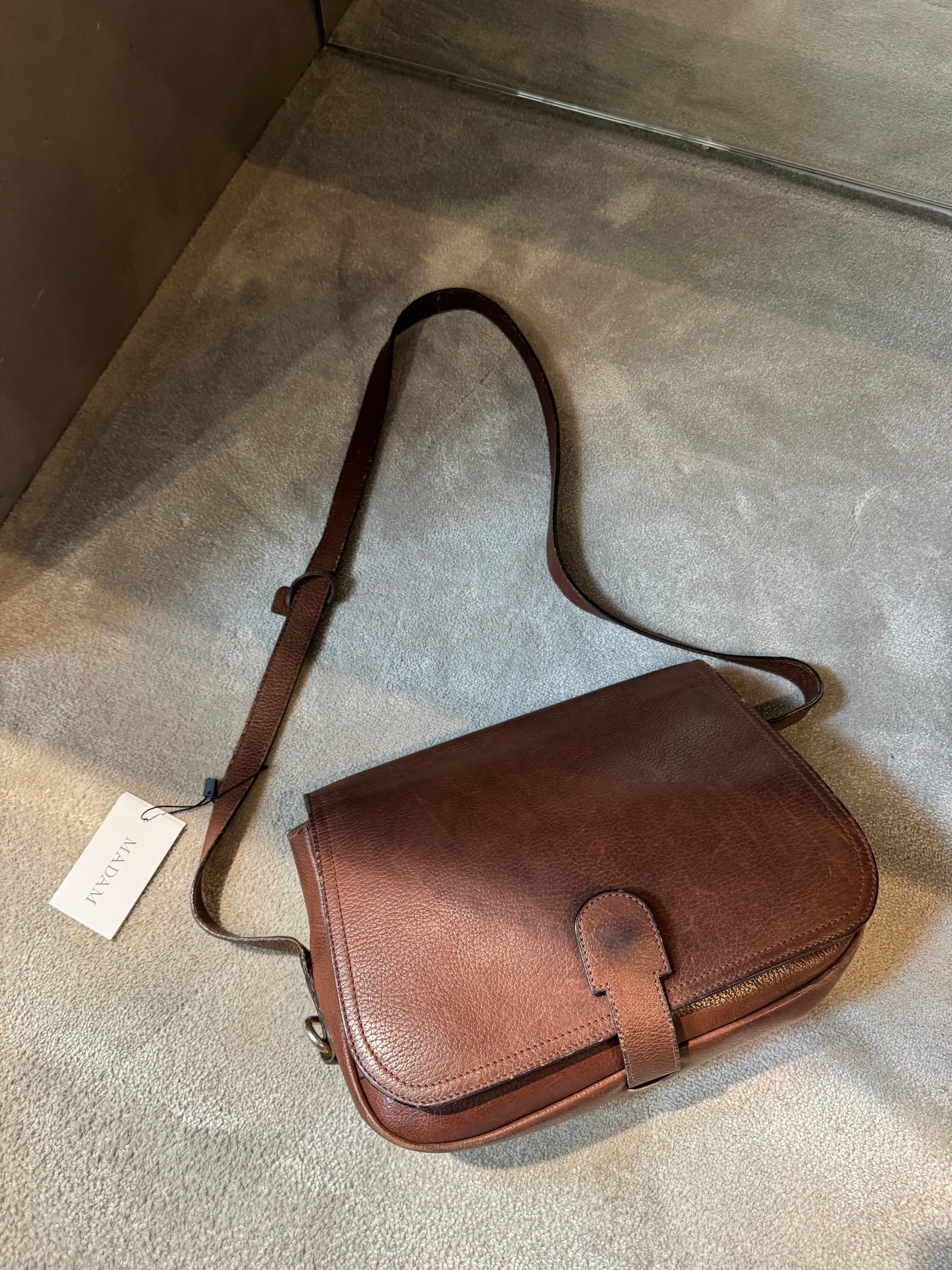 Delvaux Vintage Saddle Bag