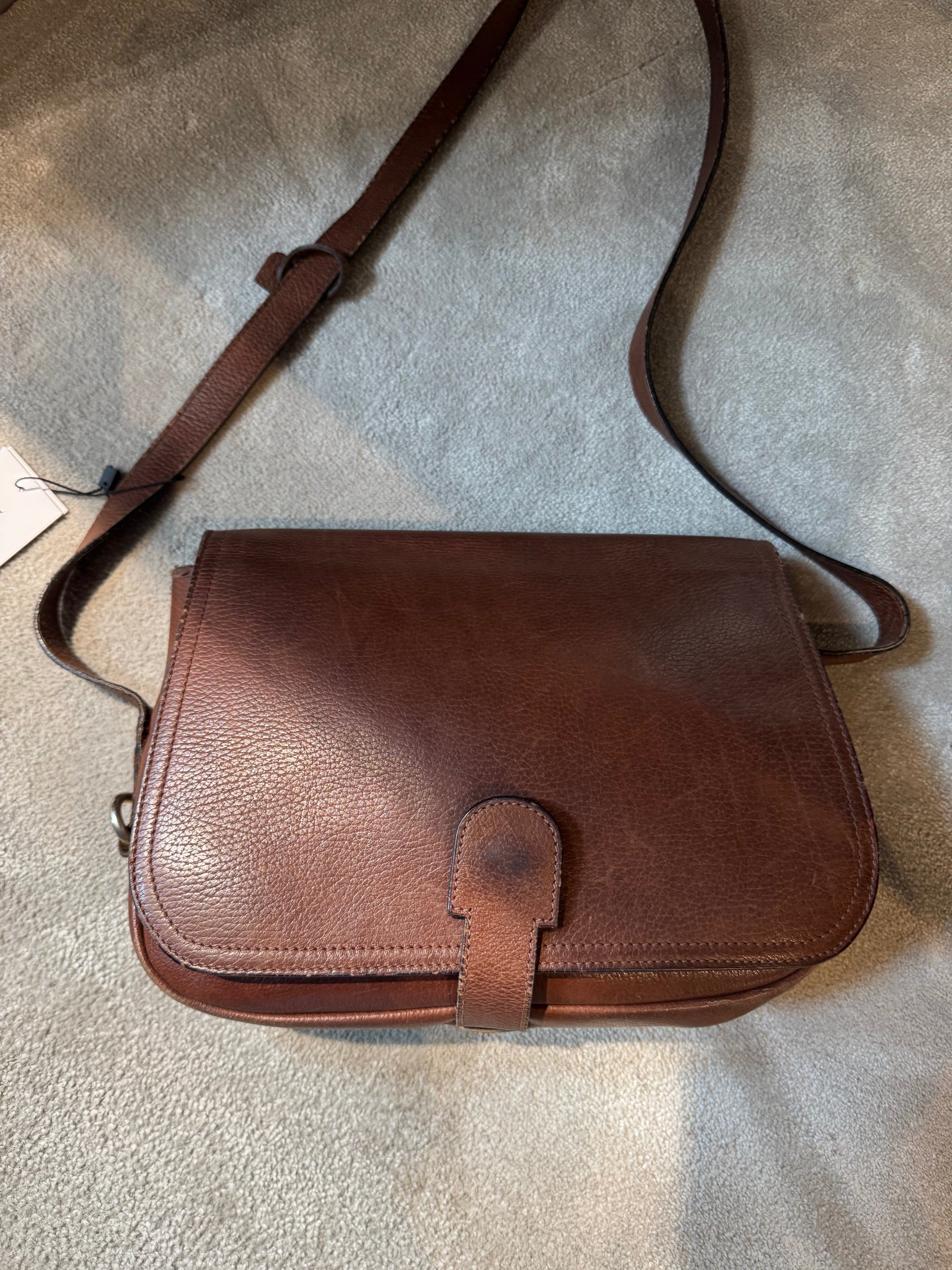 Delvaux Vintage Saddle Bag