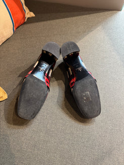 Prada Lipstick Loafers
