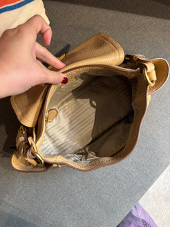 Prada Pushlock Shoulder Bag
