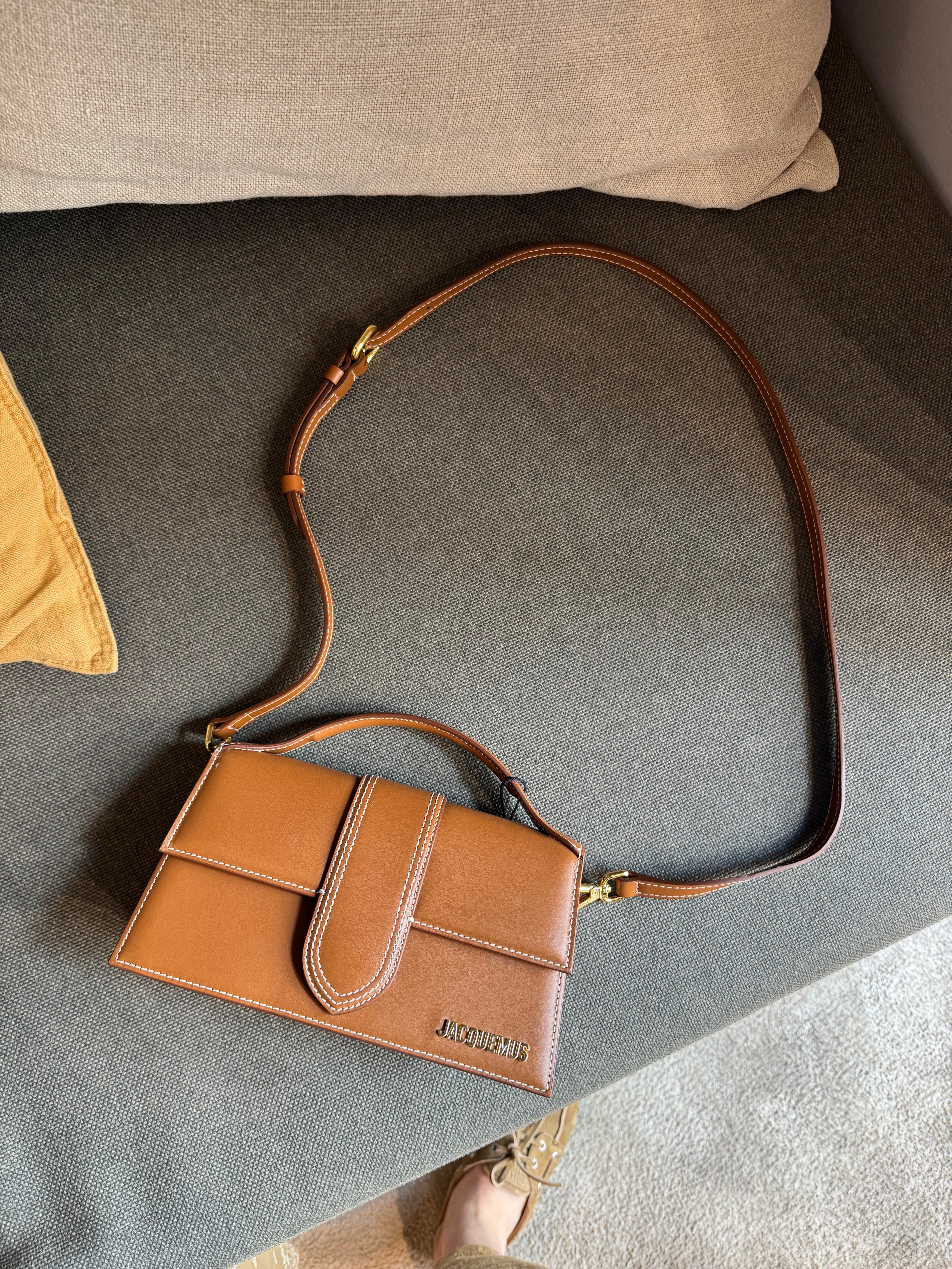 Jacquemus Camel Le Grand Bambino Bag