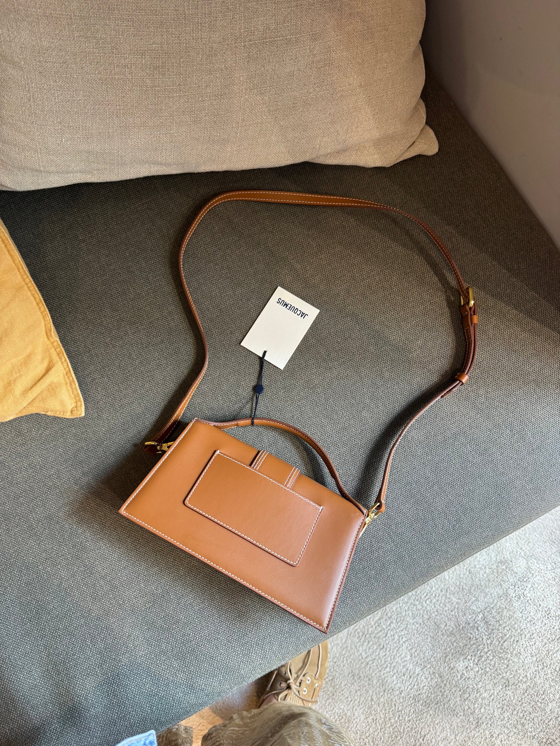 Jacquemus Camel Le Grand Bambino Bag