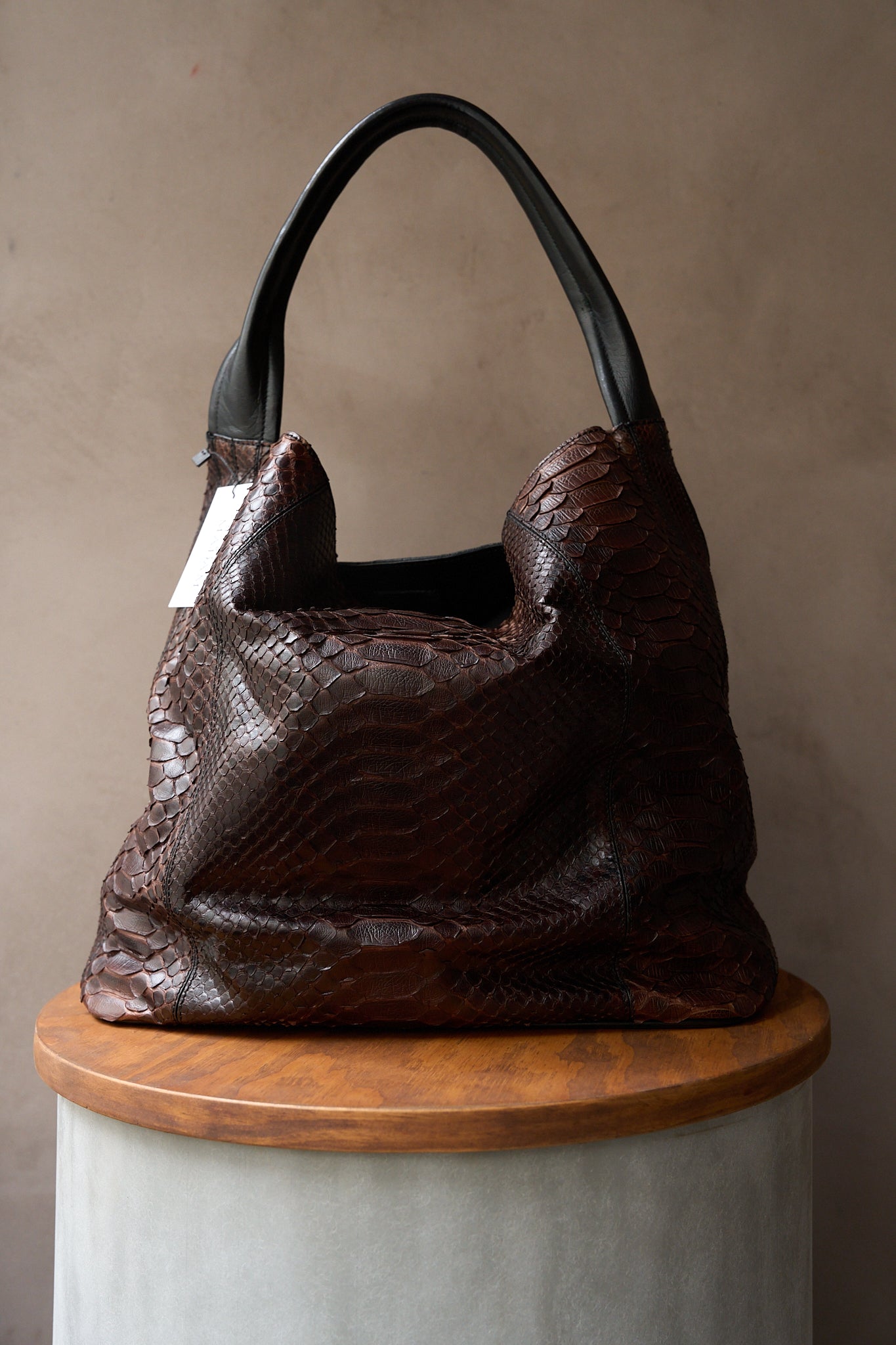 Jil Sander Python Hobo Bag