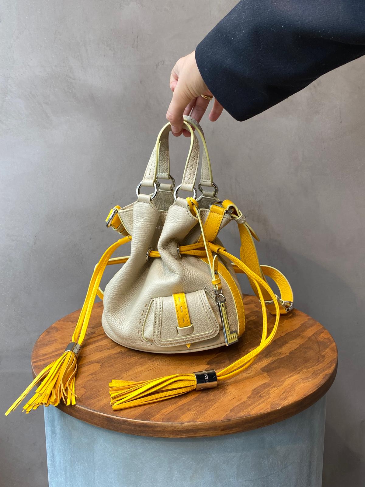 Lancel Small Premier Flirt Leather Bucket Bag