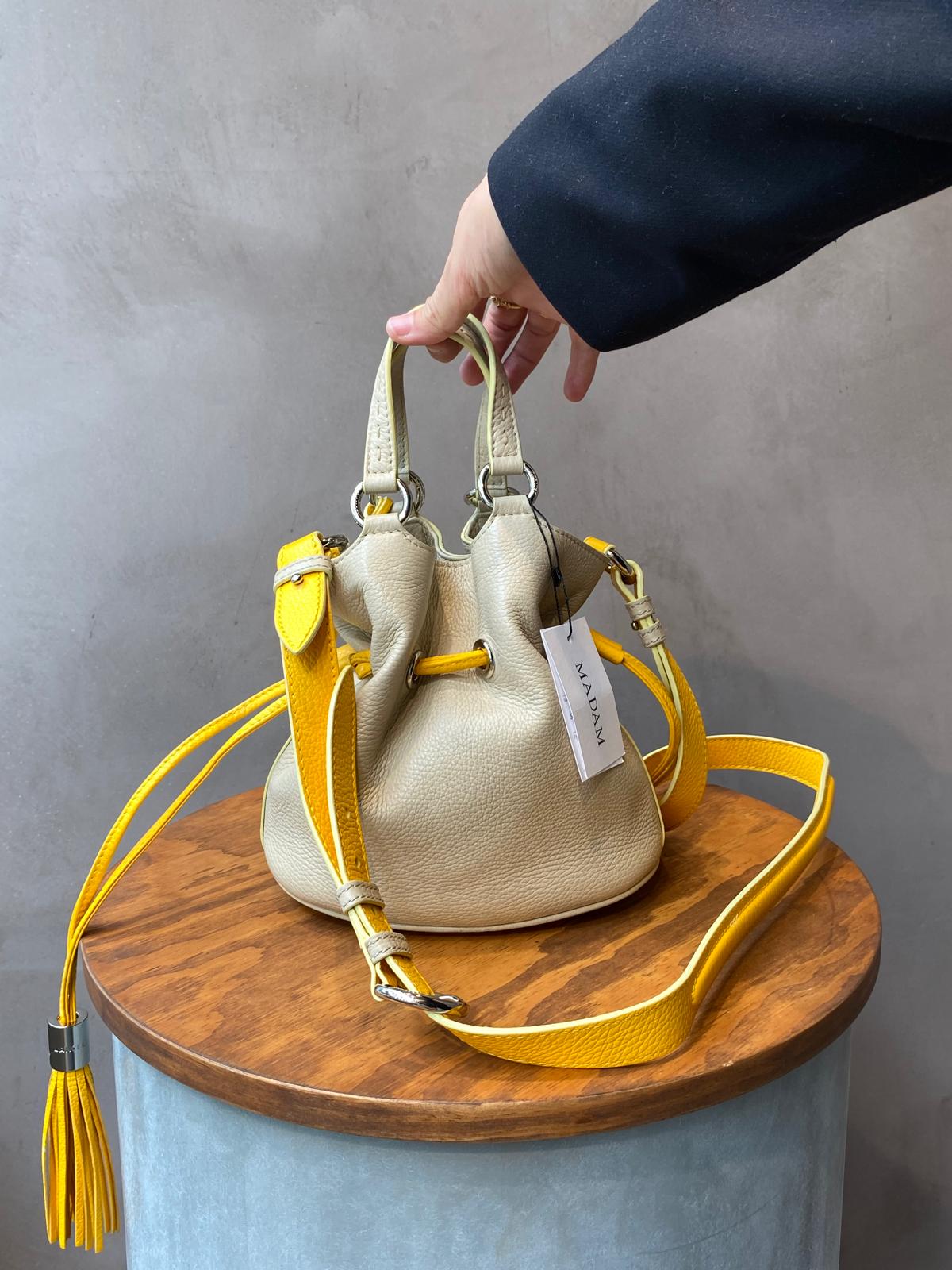 Lancel Small Premier Flirt Leather Bucket Bag