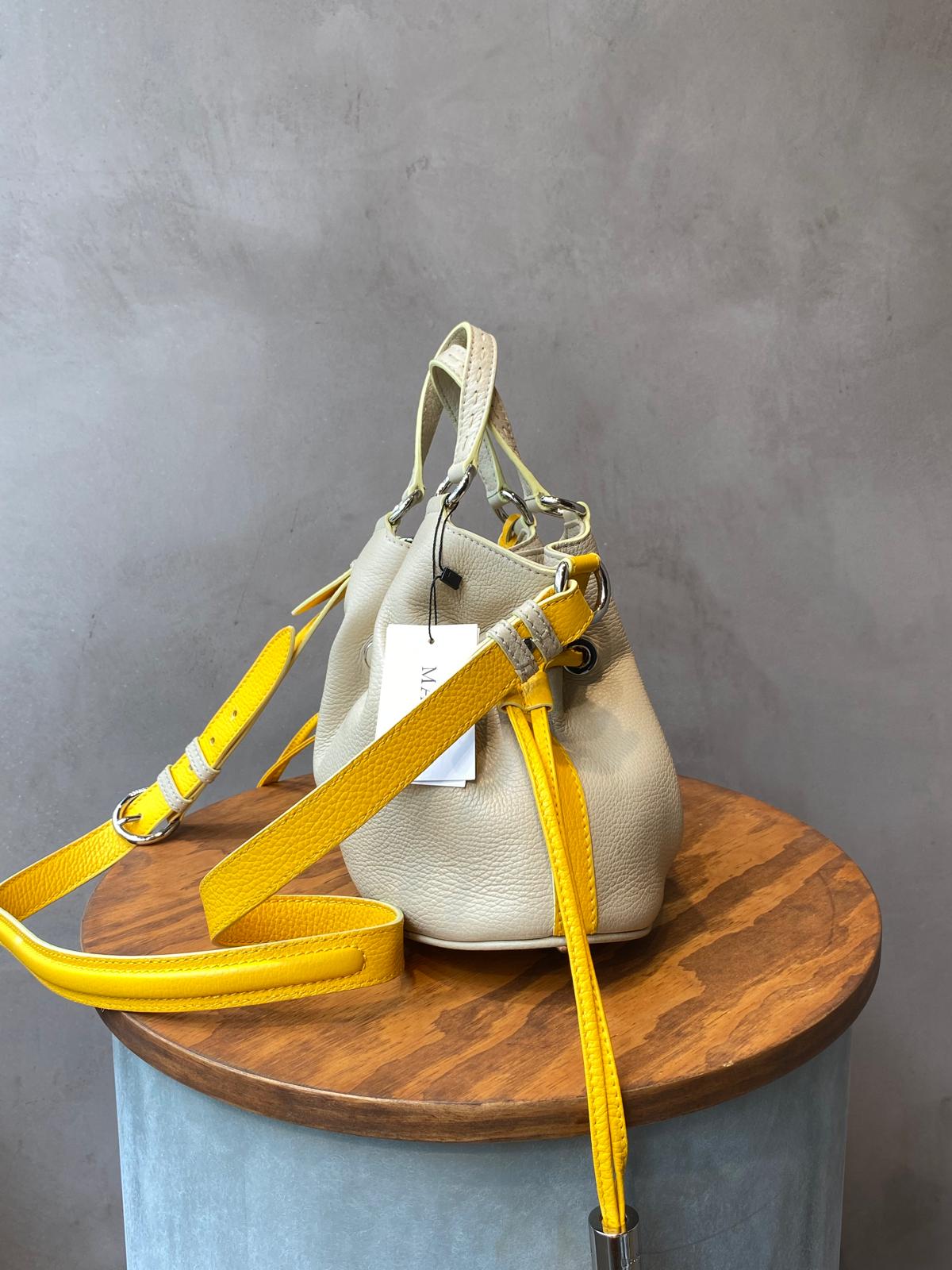 Lancel Small Premier Flirt Leather Bucket Bag