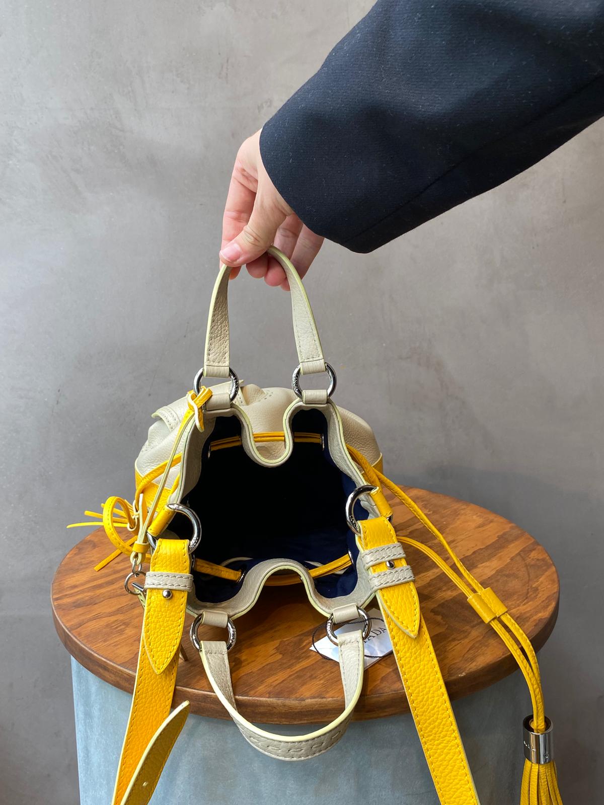 Lancel Small Premier Flirt Leather Bucket Bag