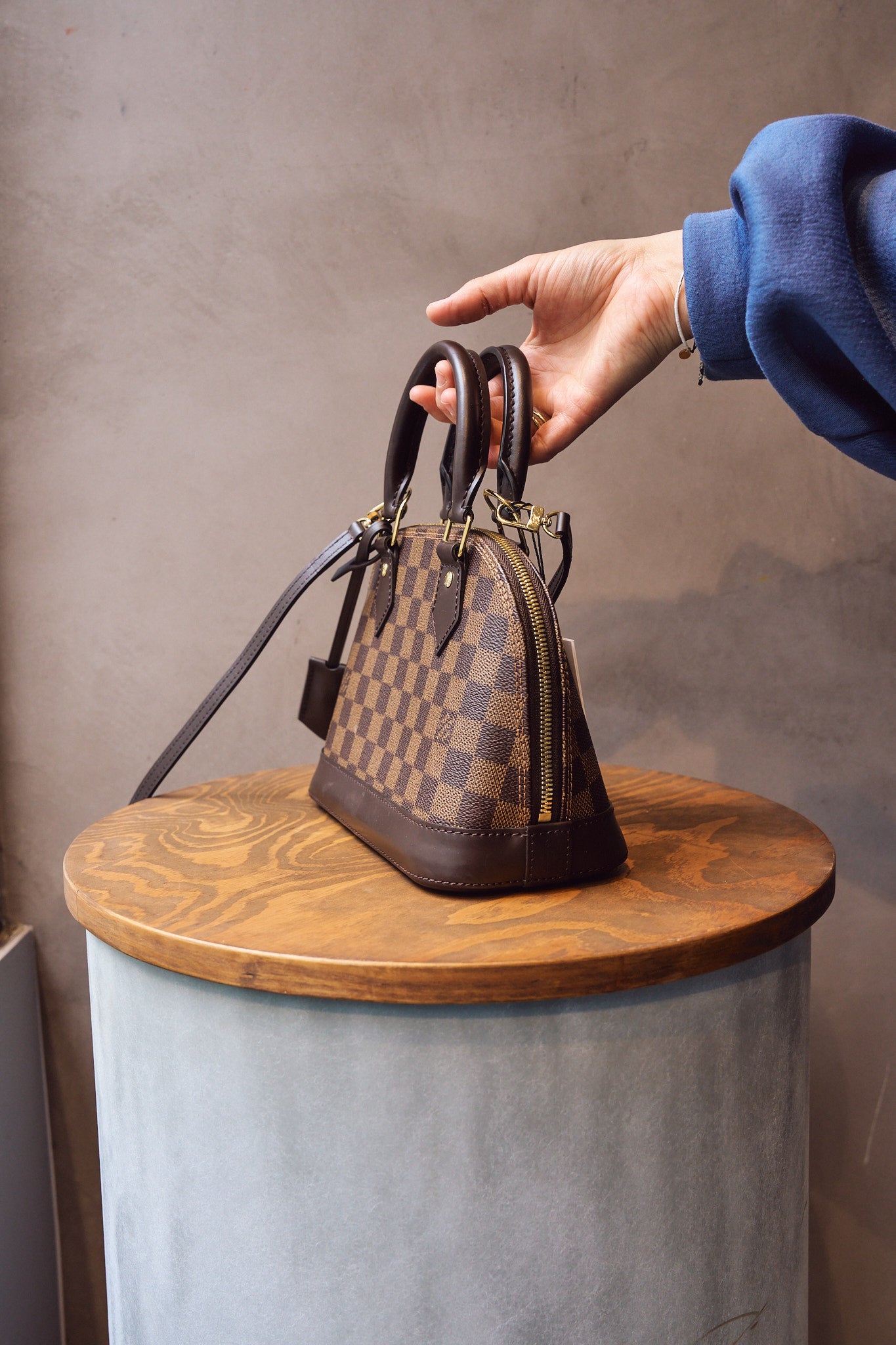 Louis Vuitton Alma BB – Damier Ebene