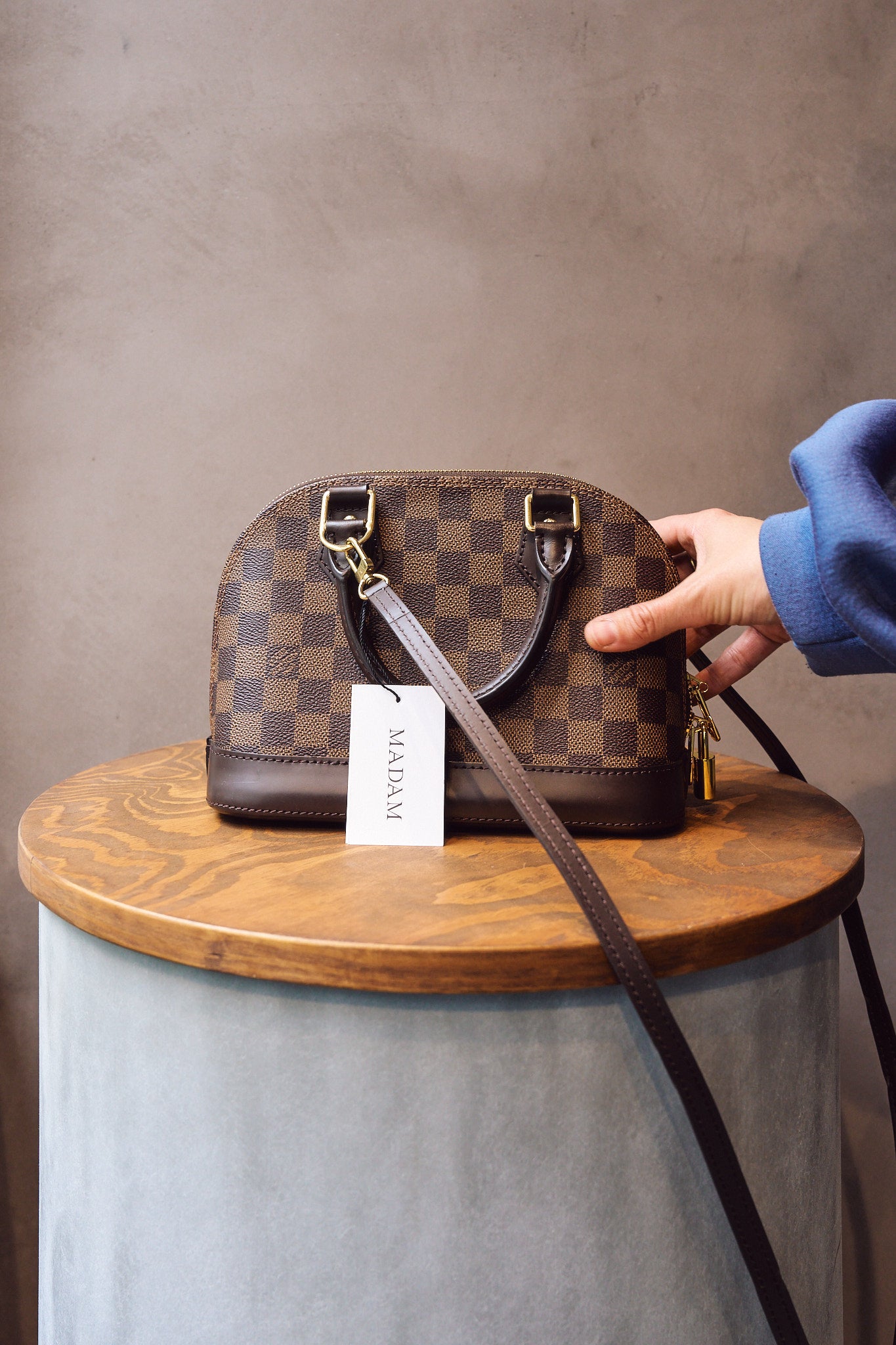 Louis Vuitton Alma BB – Damier Ebene