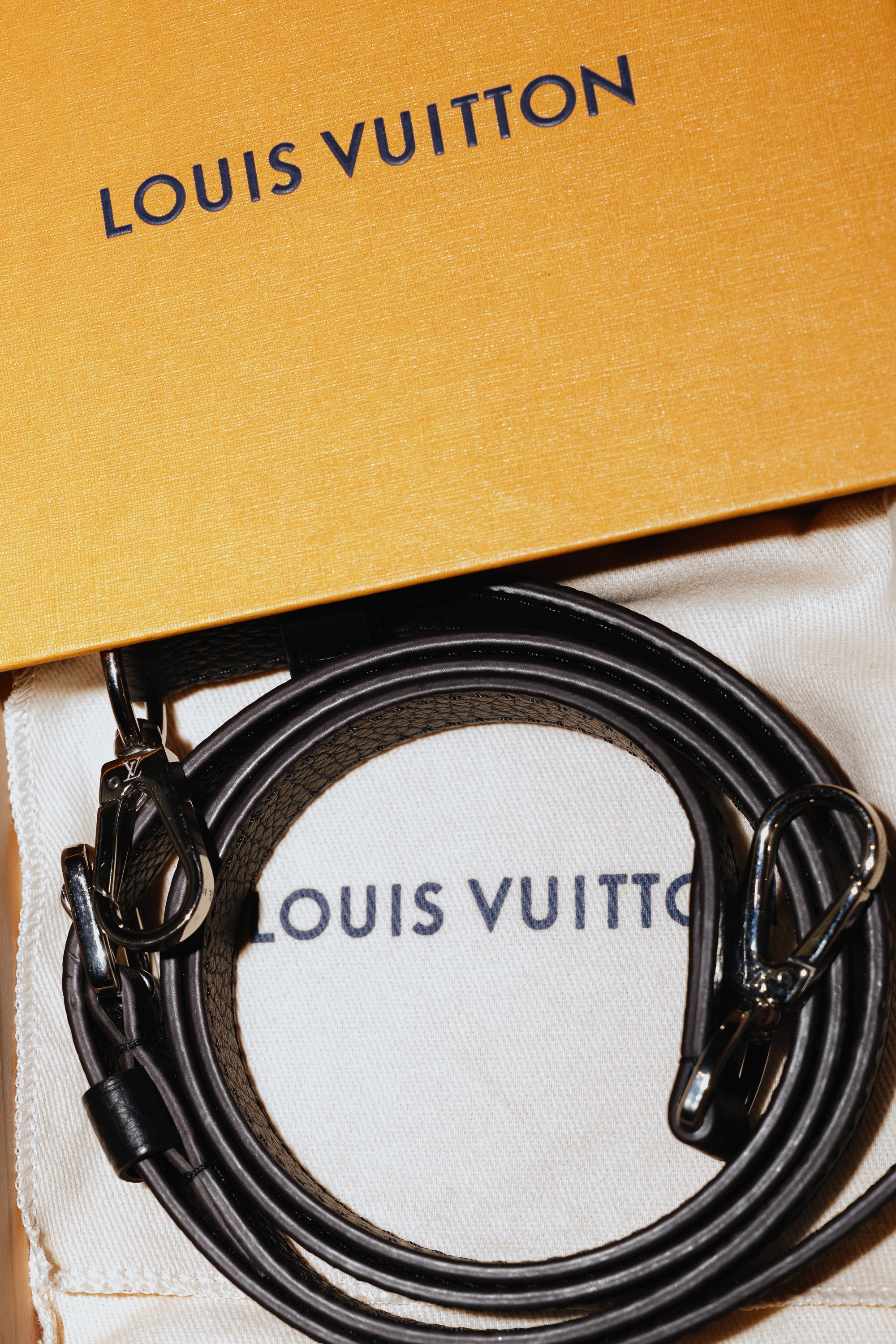 Louis Vuitton Black Strap