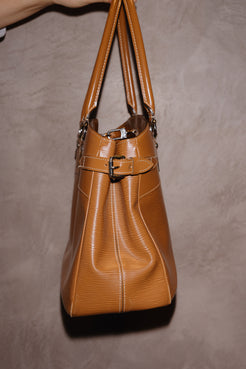 Louis Vuitton Camel Epi Leather Passy GM Shoulder Bag