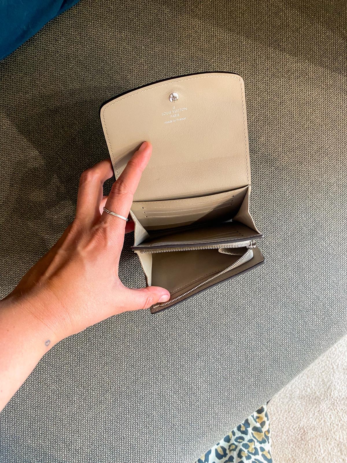 Louis Vuitton Compact Iris Mahina Wallet