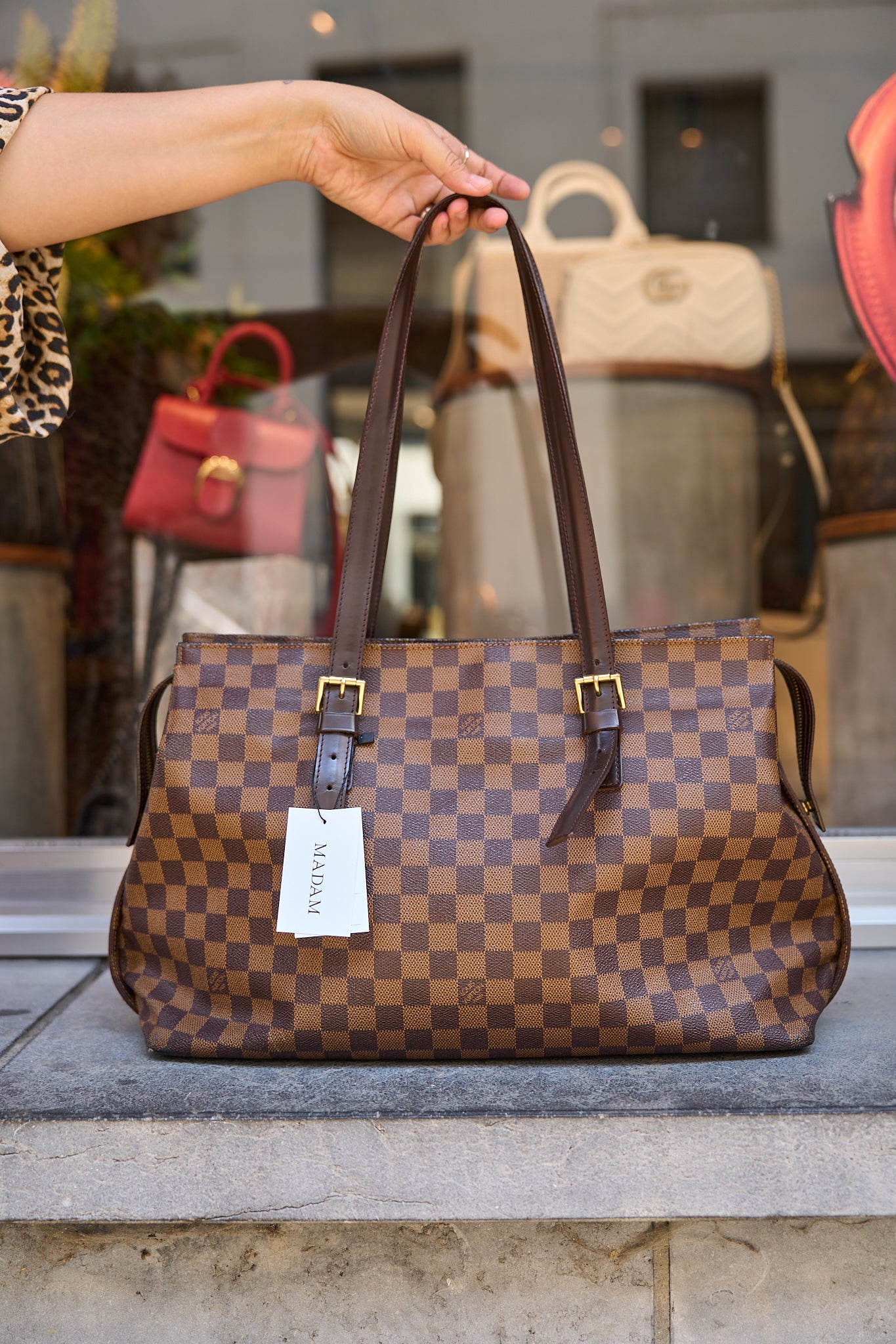 Louis Vuitton Damier Chelsea Shoulder Bag