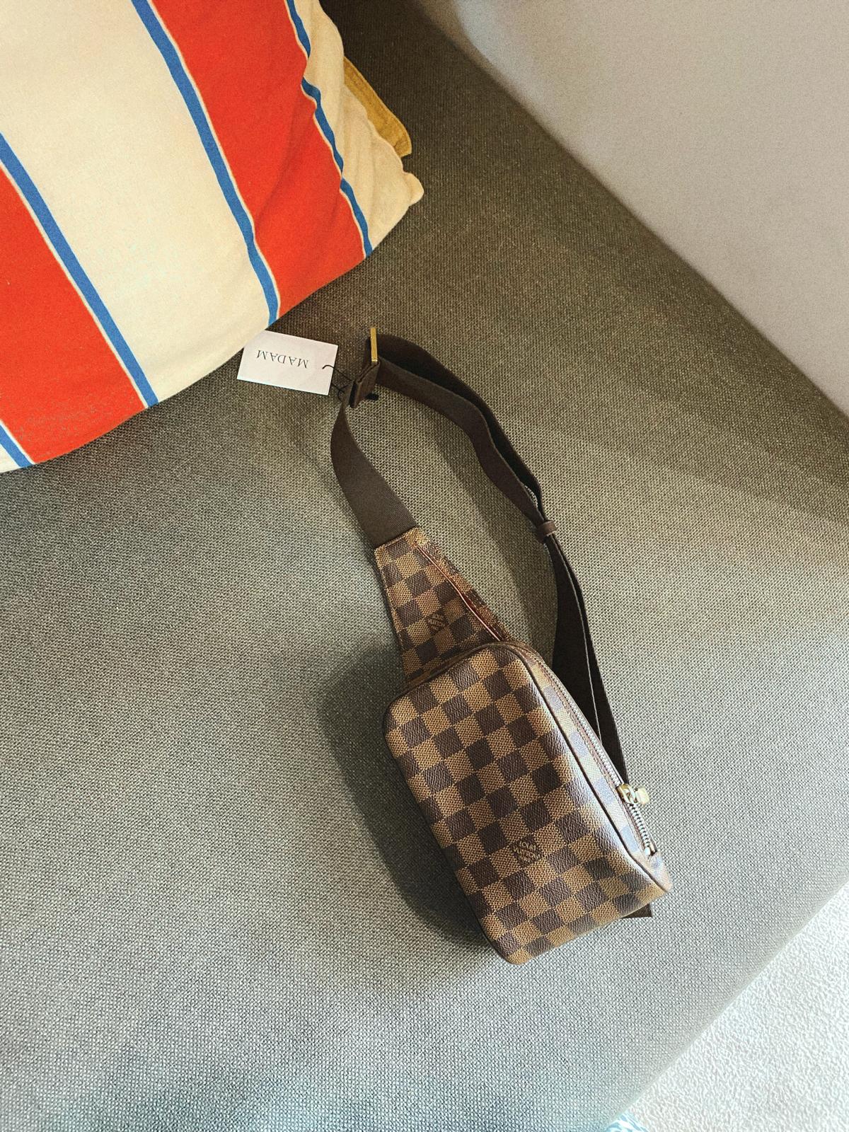 Louis Vuitton Damier Ebene Geronimos Bag