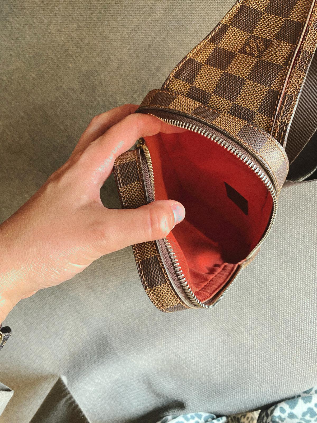 Louis Vuitton Damier Ebene Geronimos Bag