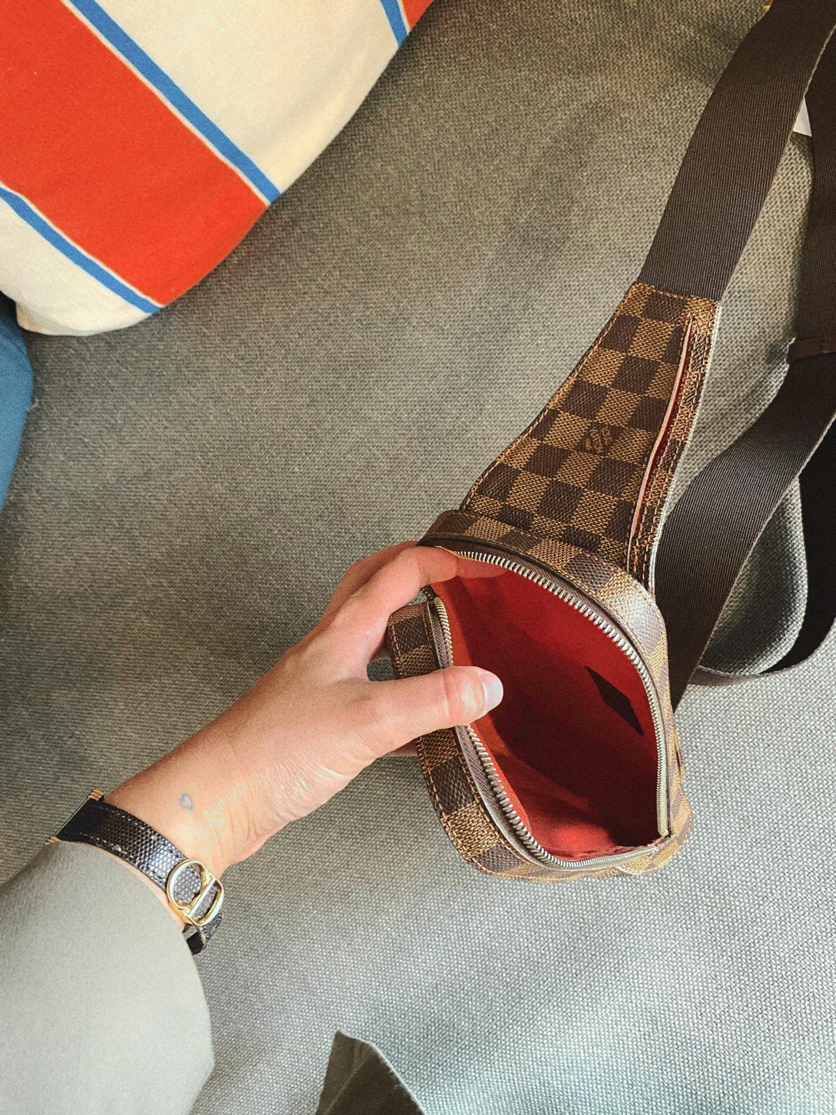 Louis Vuitton Damier Ebene Geronimos Bag