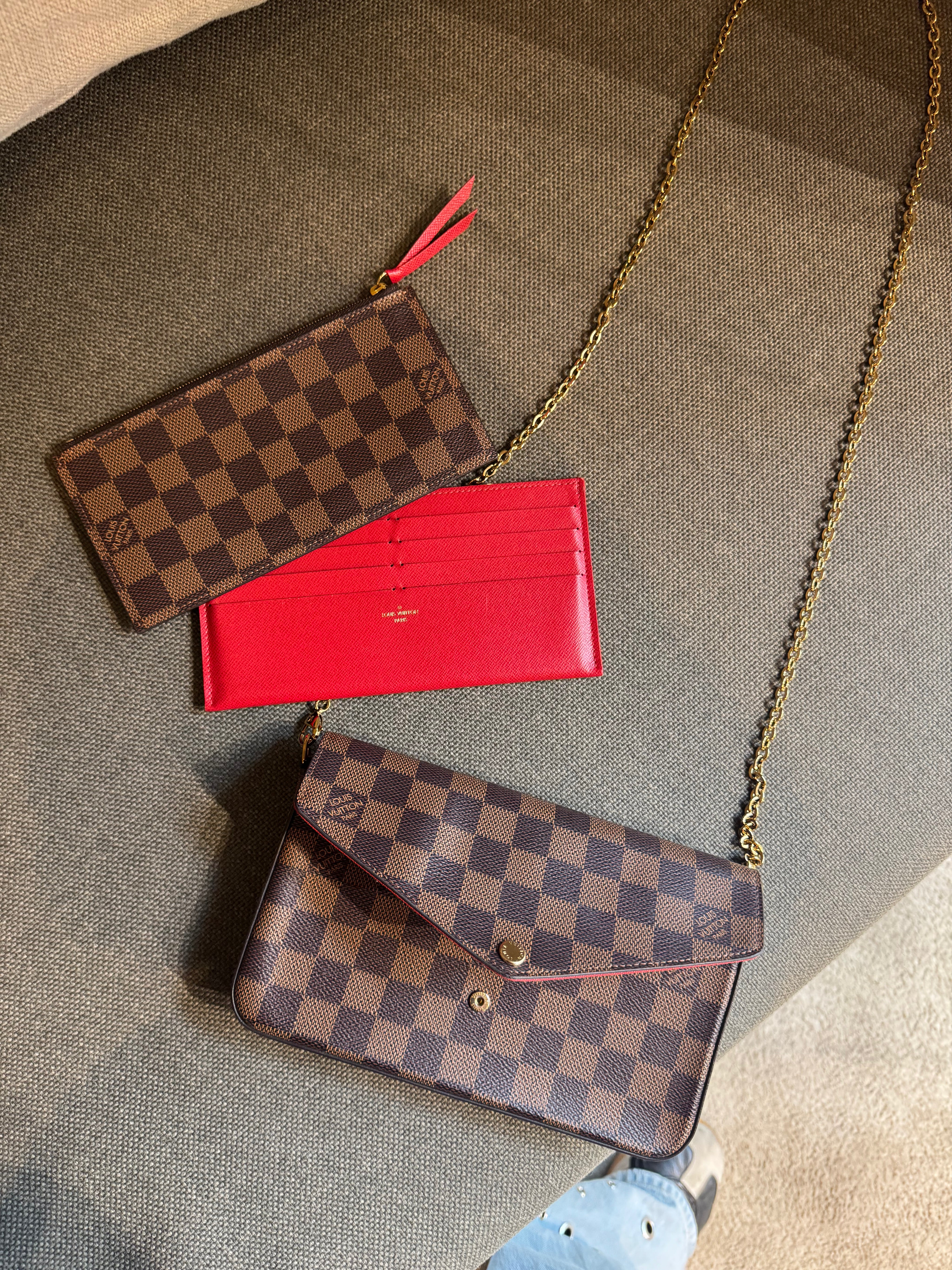 Louis Vuitton Damier Félicie Pochette