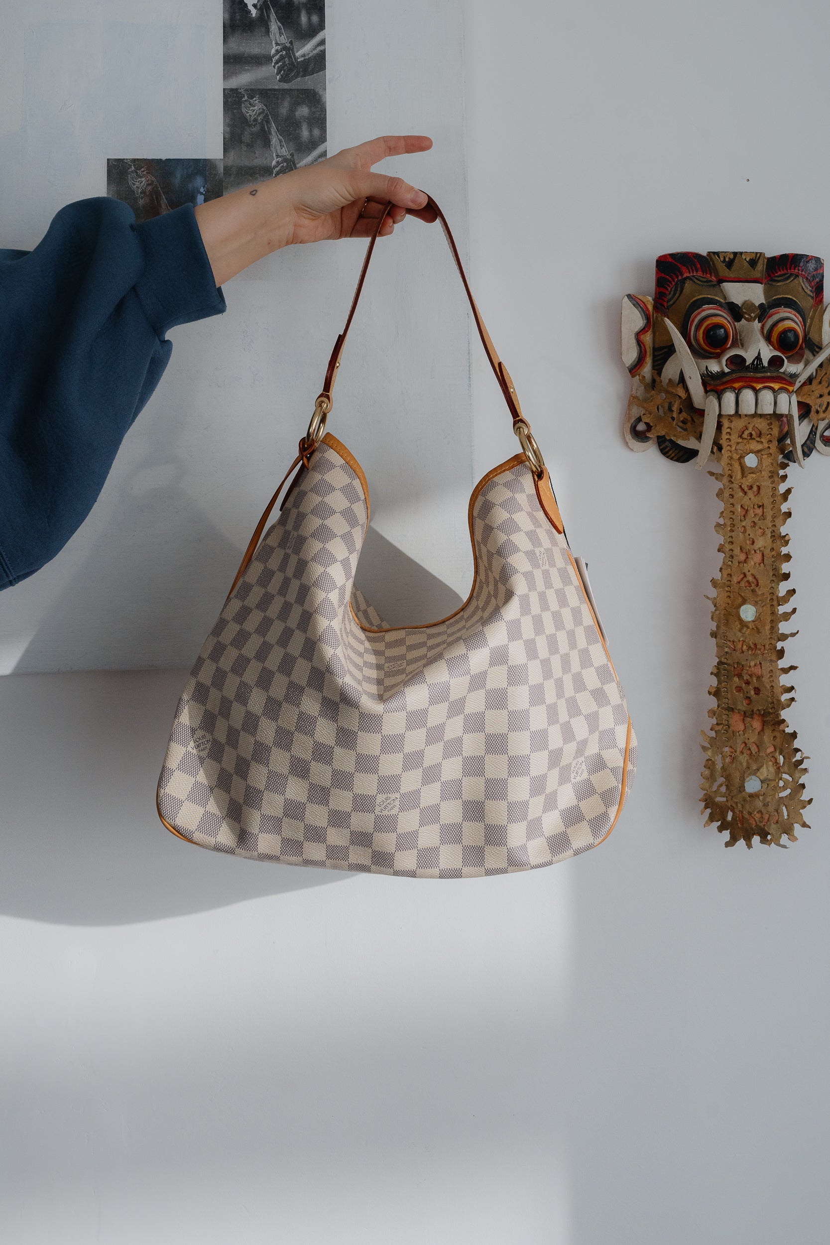 Louis Vuitton Delight MM Bag – Damier Azur