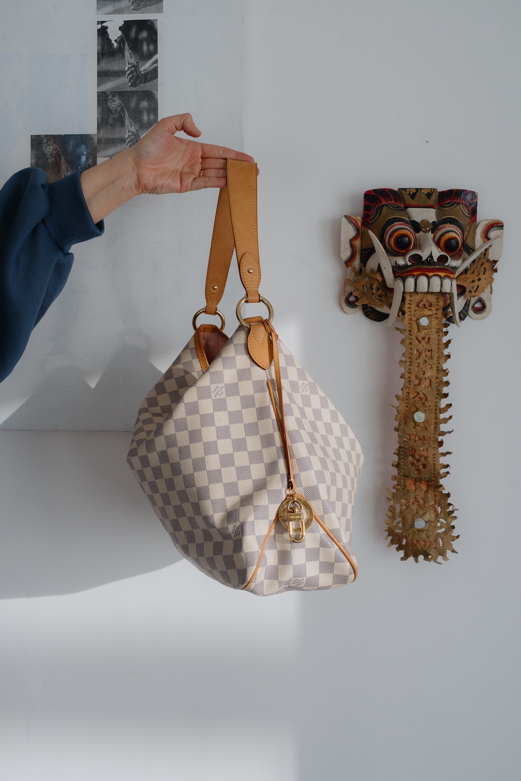 Louis Vuitton Delight MM Bag – Damier Azur