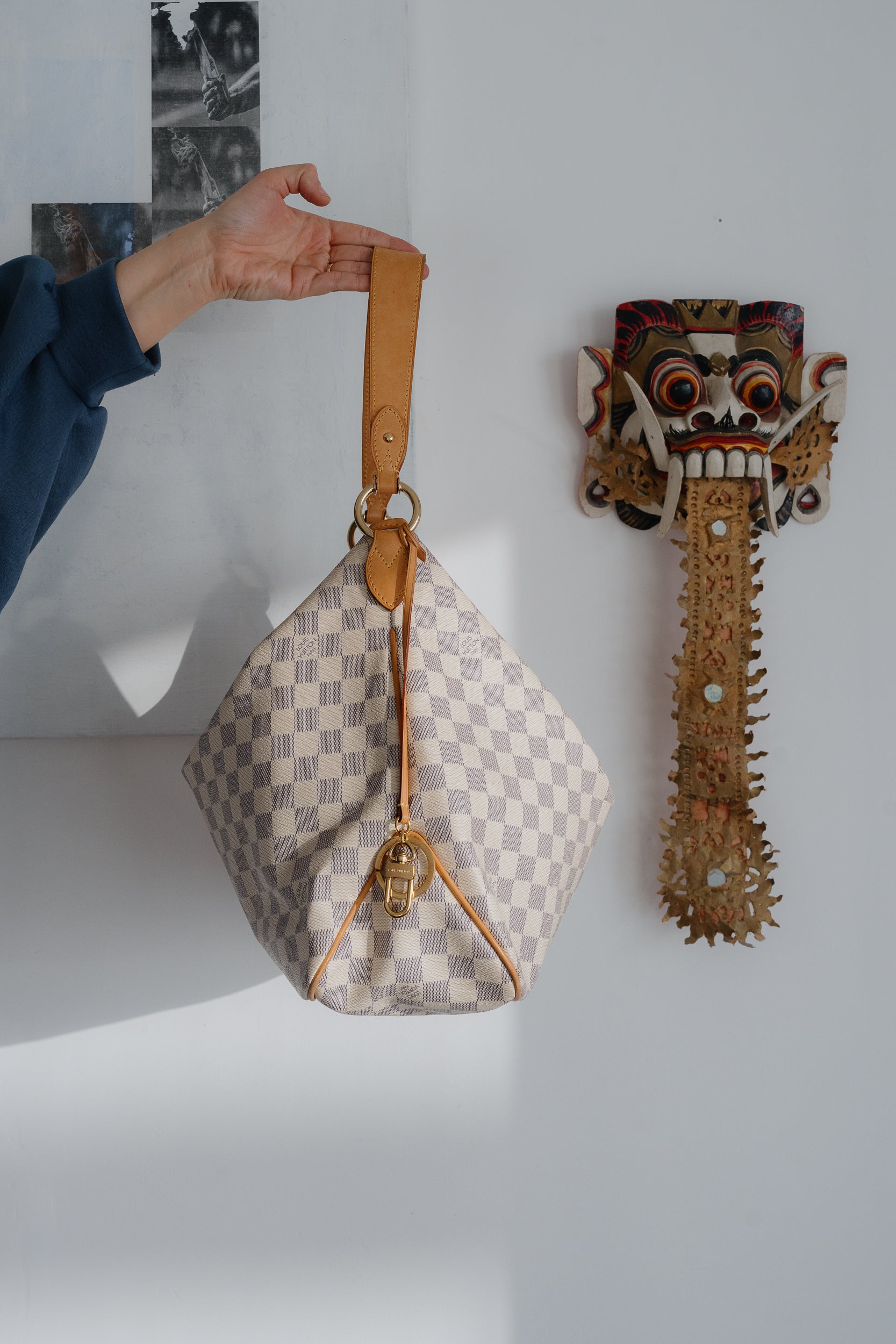 Louis Vuitton Delight MM Bag – Damier Azur