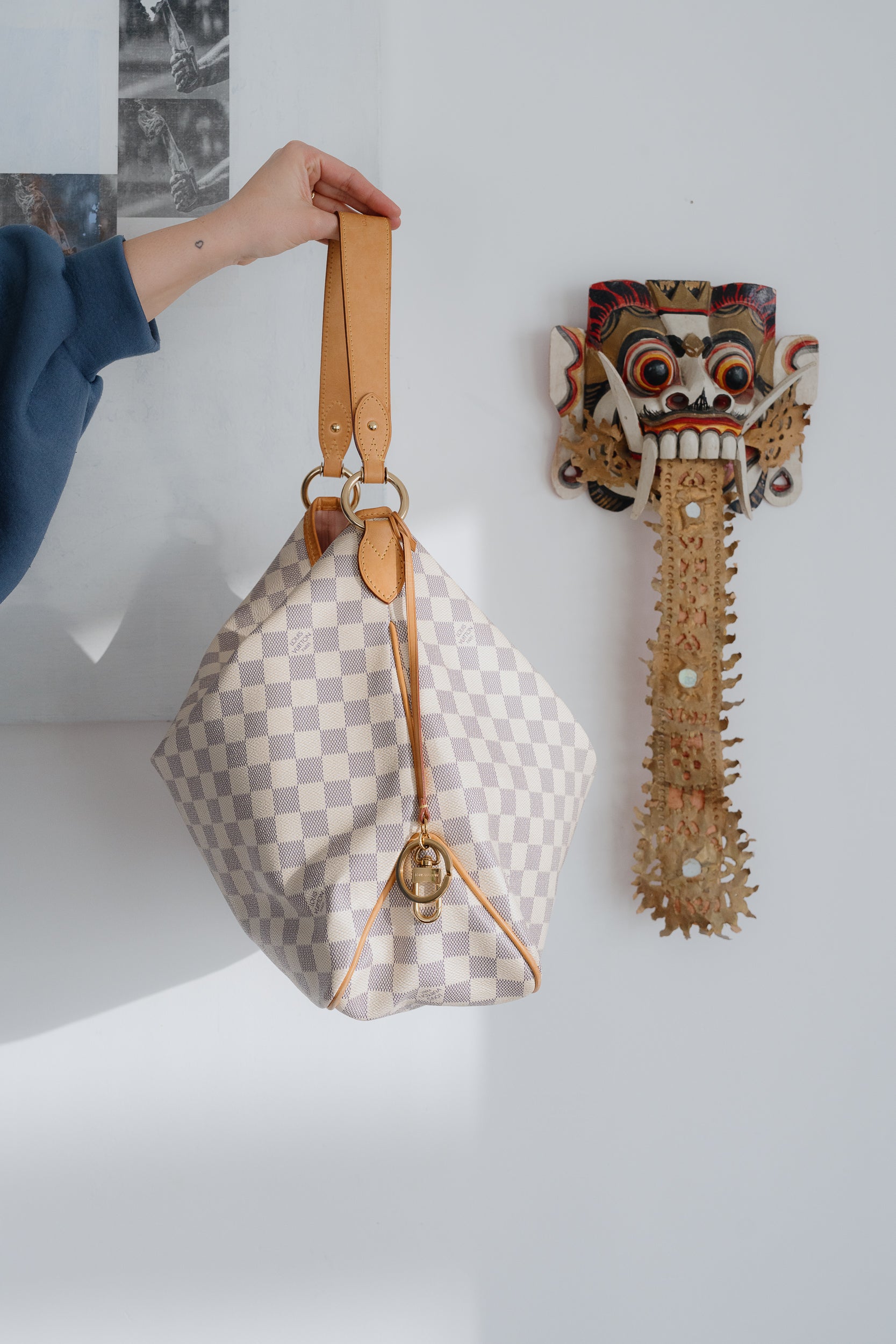 Louis Vuitton Delight MM Bag – Damier Azur