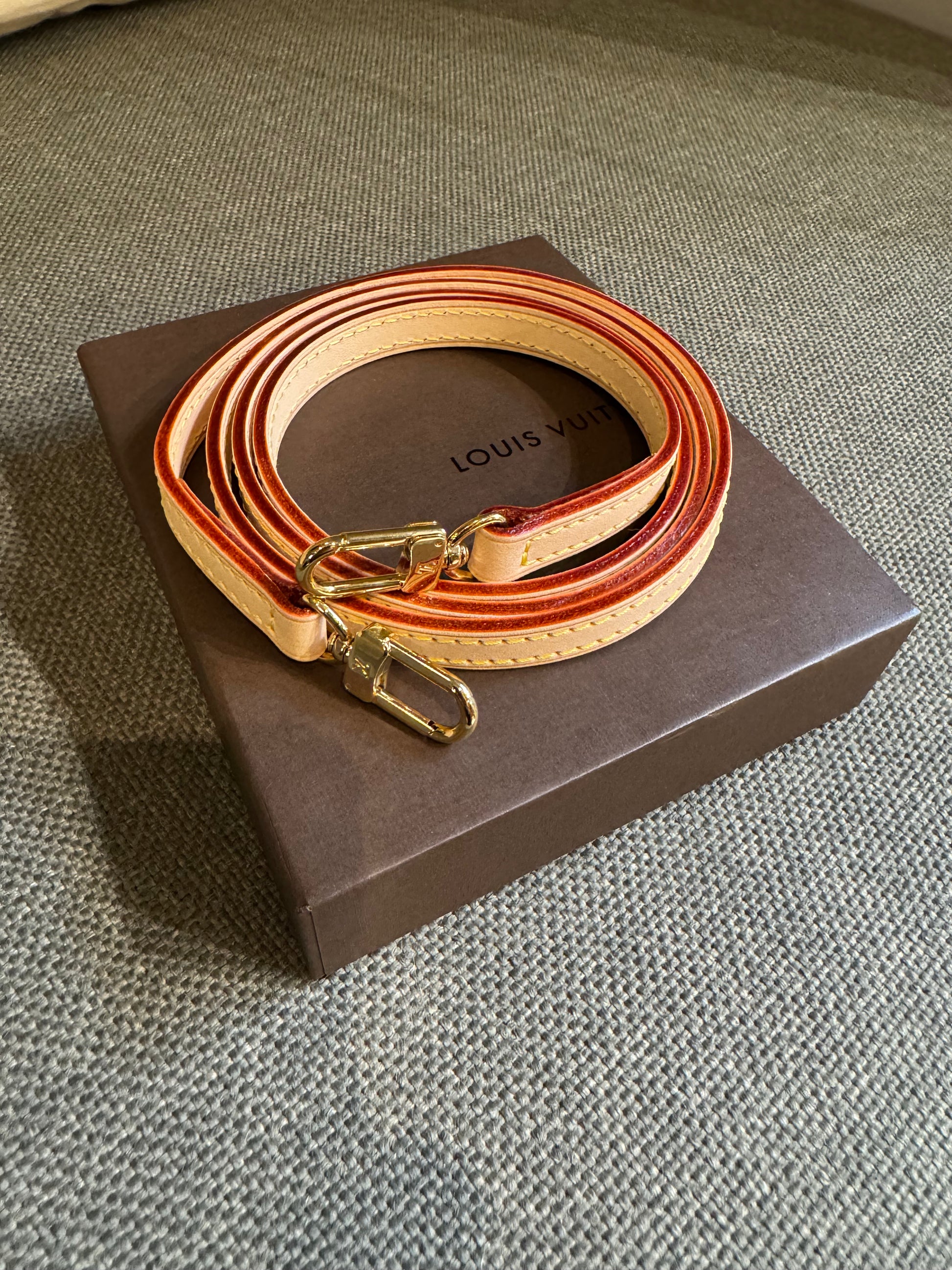 Louis Vuitton Gold Bag Strap