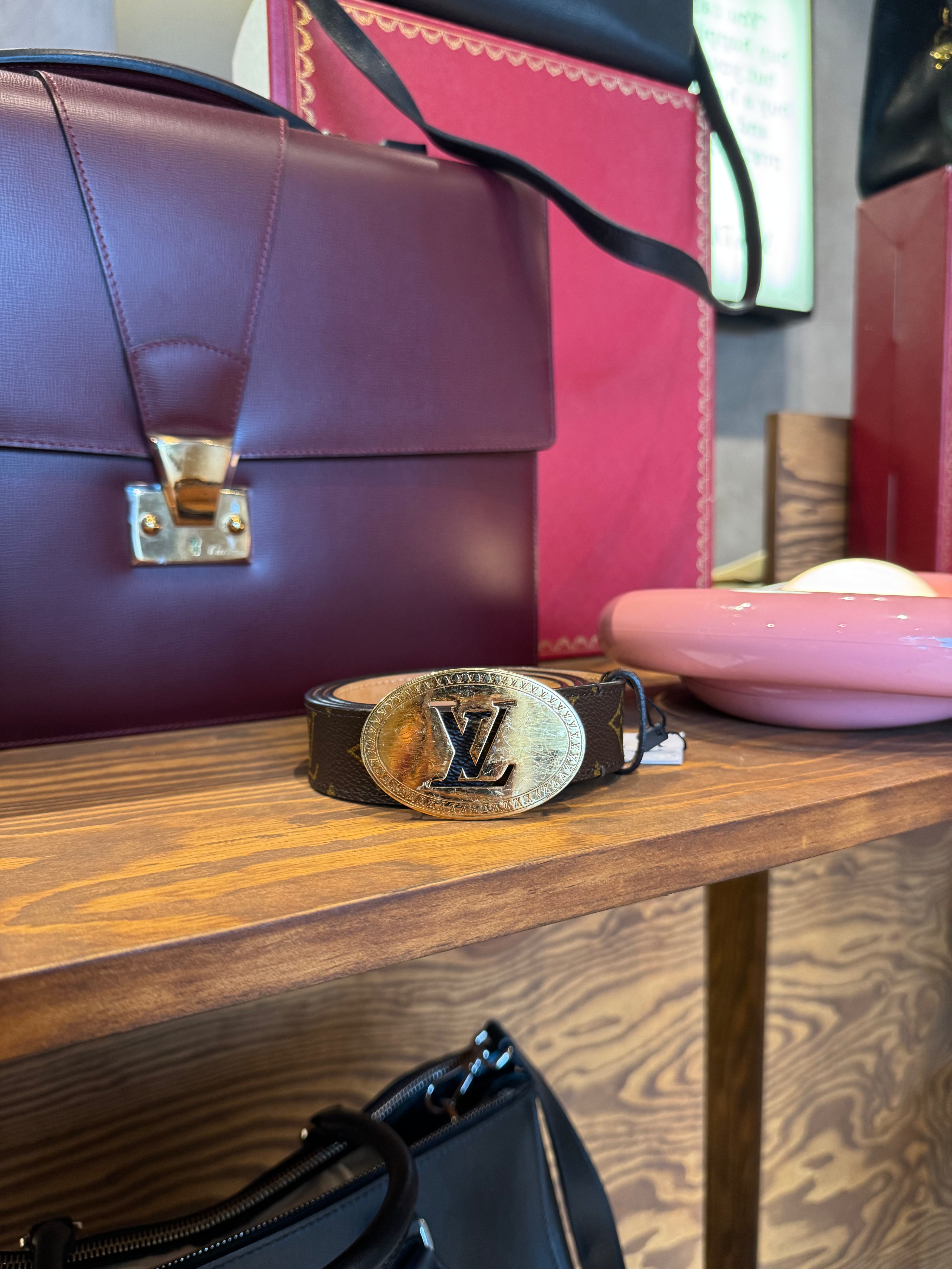Louis Vuitton Monogram Belt