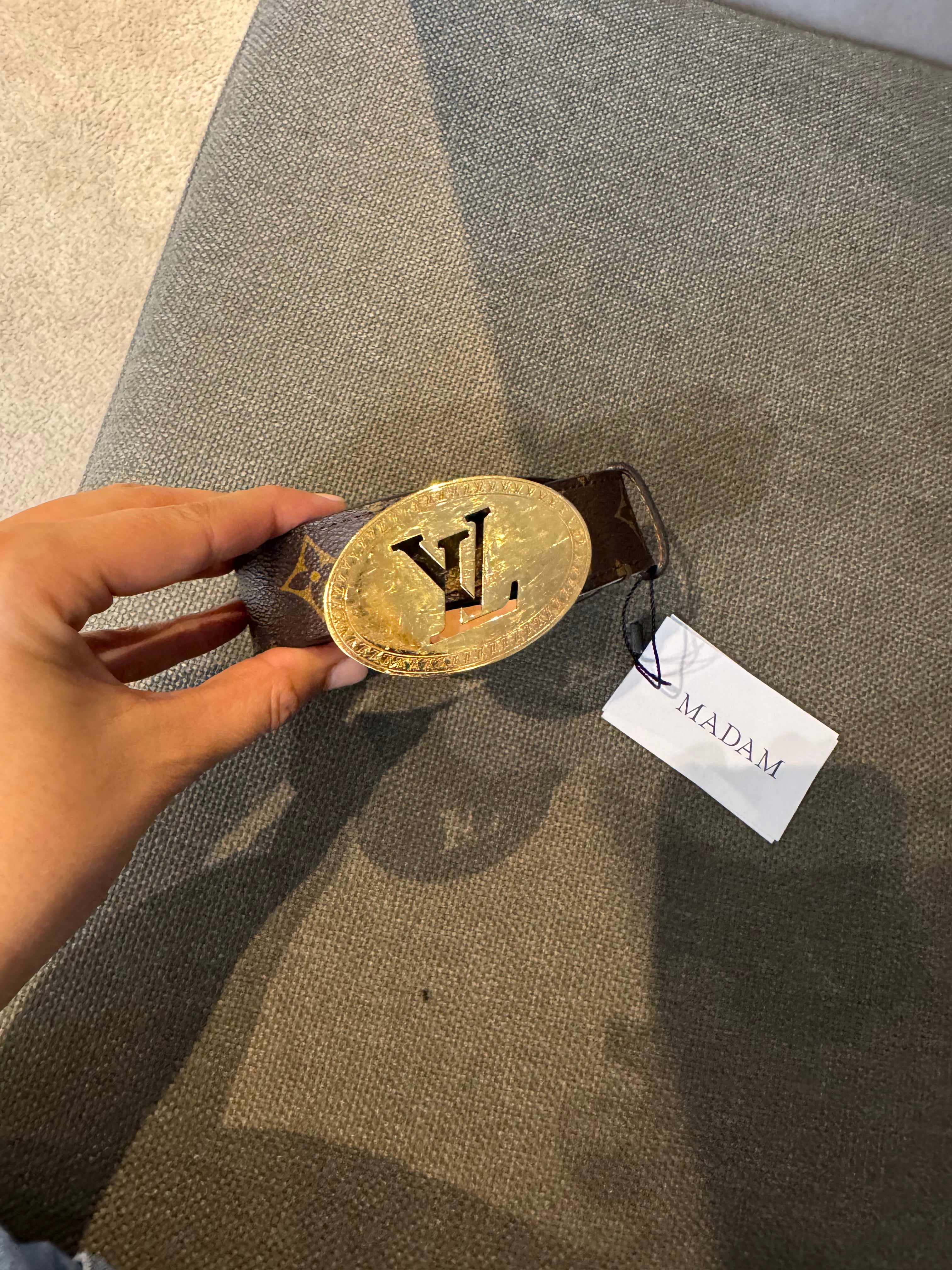 Louis Vuitton Monogram Belt