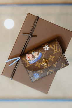 Louis Vuitton Rosalie 'Snow Snow' Wallet