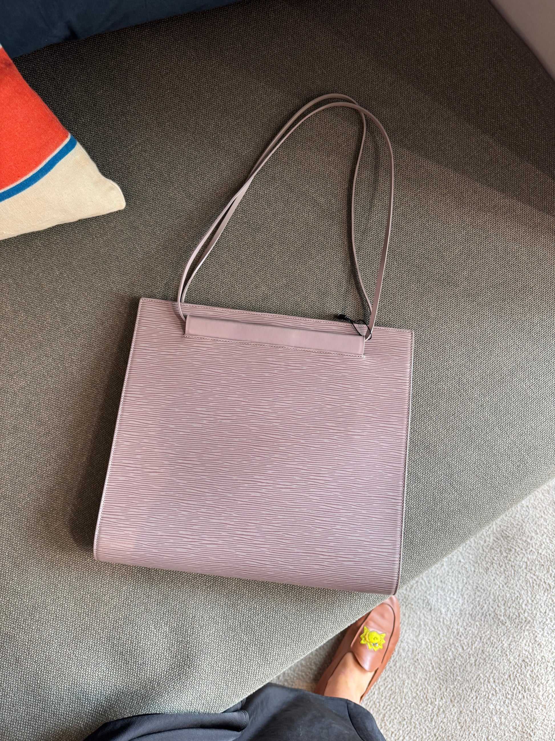 Louis Vuitton Saint Tropez Epi Bag Taupe