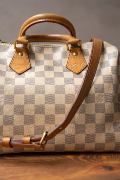Louis Vuitton Speedy 25 Damier Azur Louis Vuitton Speedy 25 Damier Azur